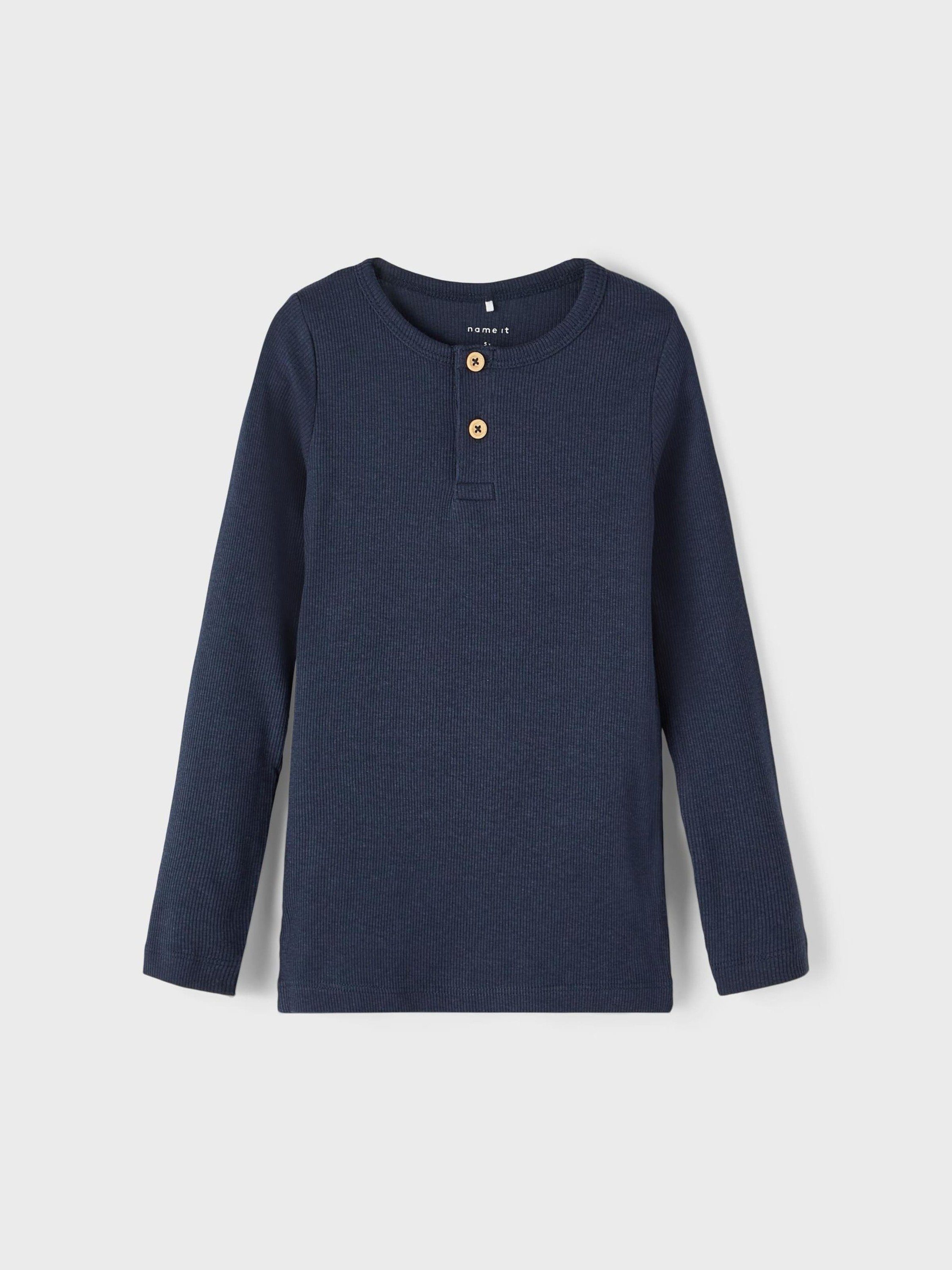 Name It Langarmshirt Kab (1-tlg) Plain/ohne Details – Bild 3 von 3
