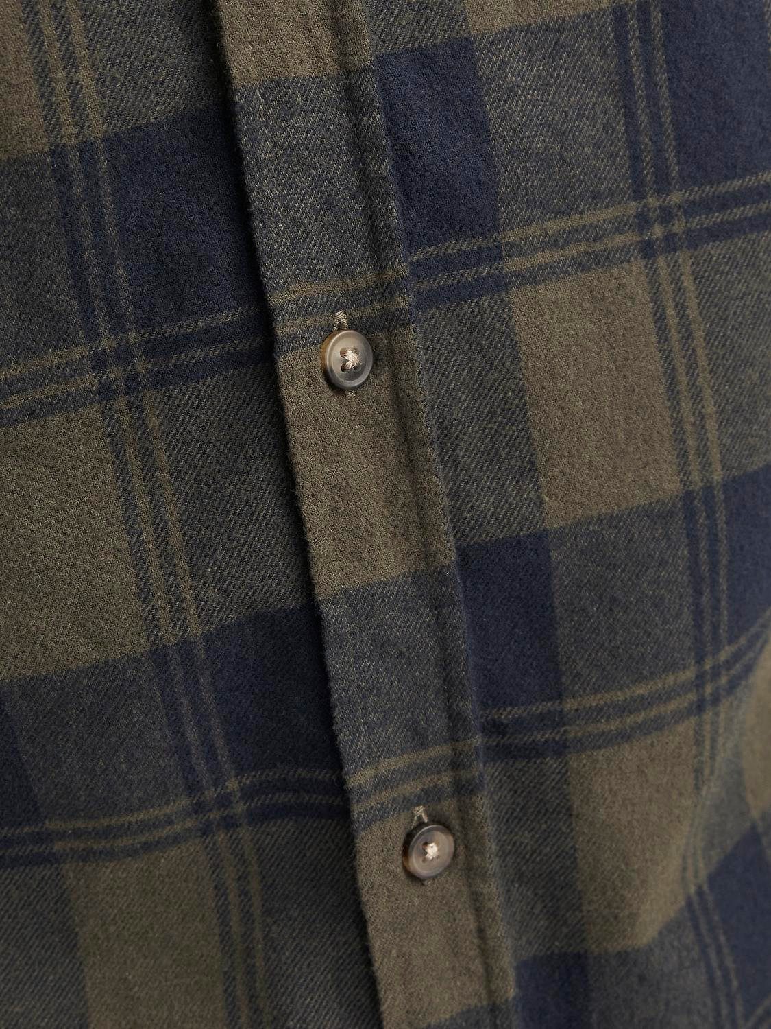 Jack & Jones Langarmhemd JJJOSHUA FALL BUFFALO SHIRT LS – Bild 3 von 5