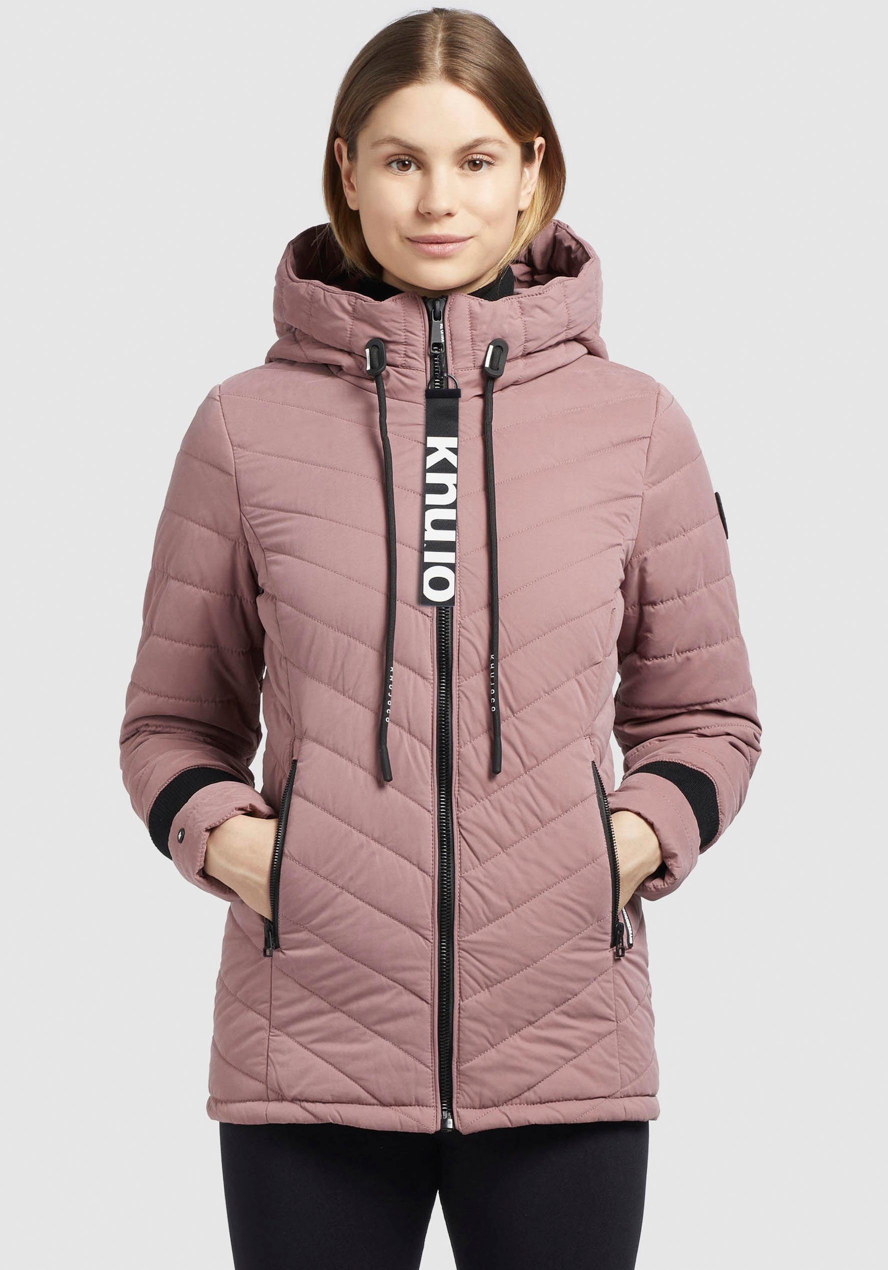 khujo Steppjacke PATT2 PEACHED mit kontrastfarbigen günstig online kaufen