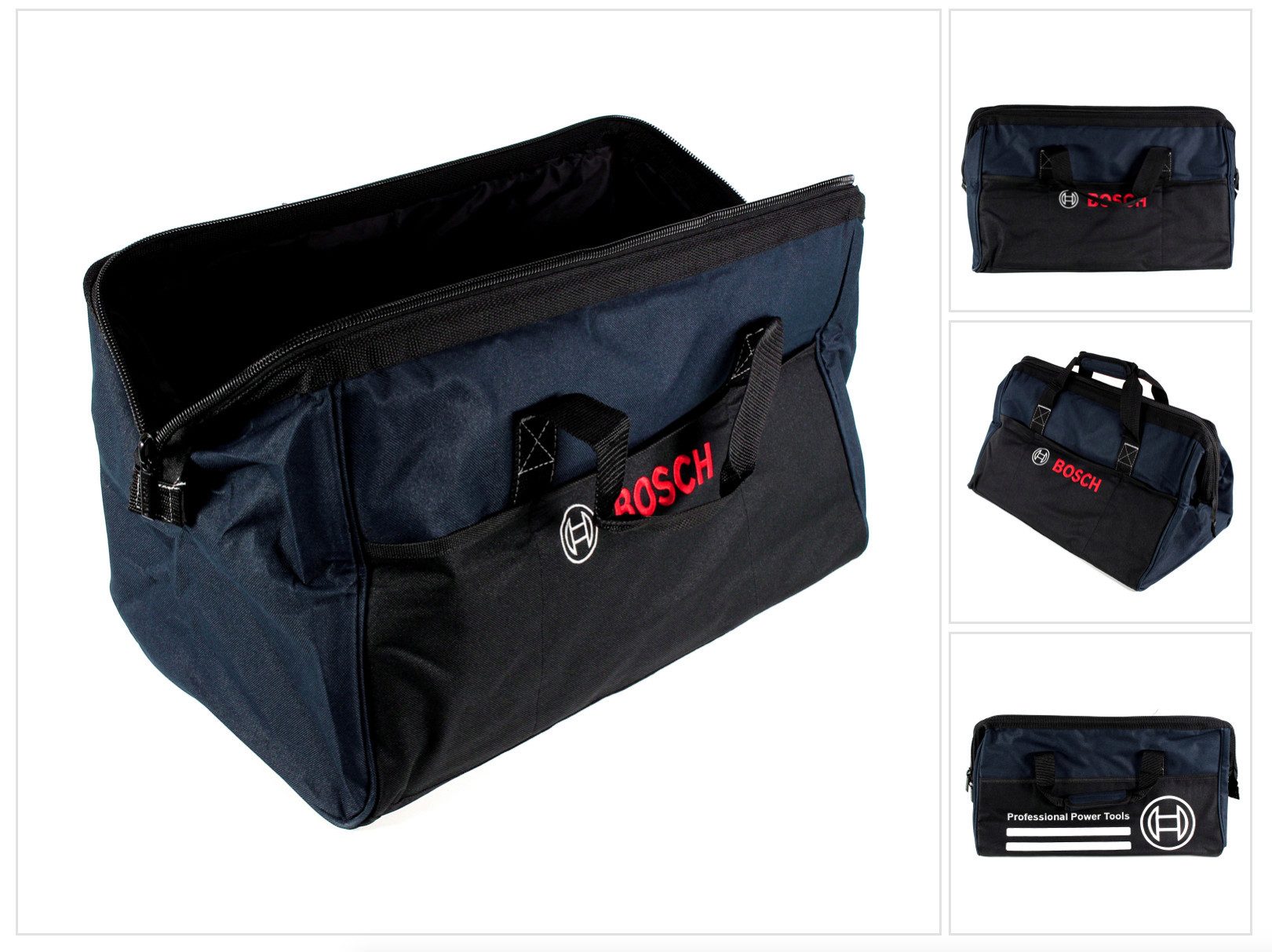 Bosch Professional Werkzeugkoffer Power Tool Bag Werkzeugtasche Gr. M 480 x 280 x 300 mm (1619BZ0100)