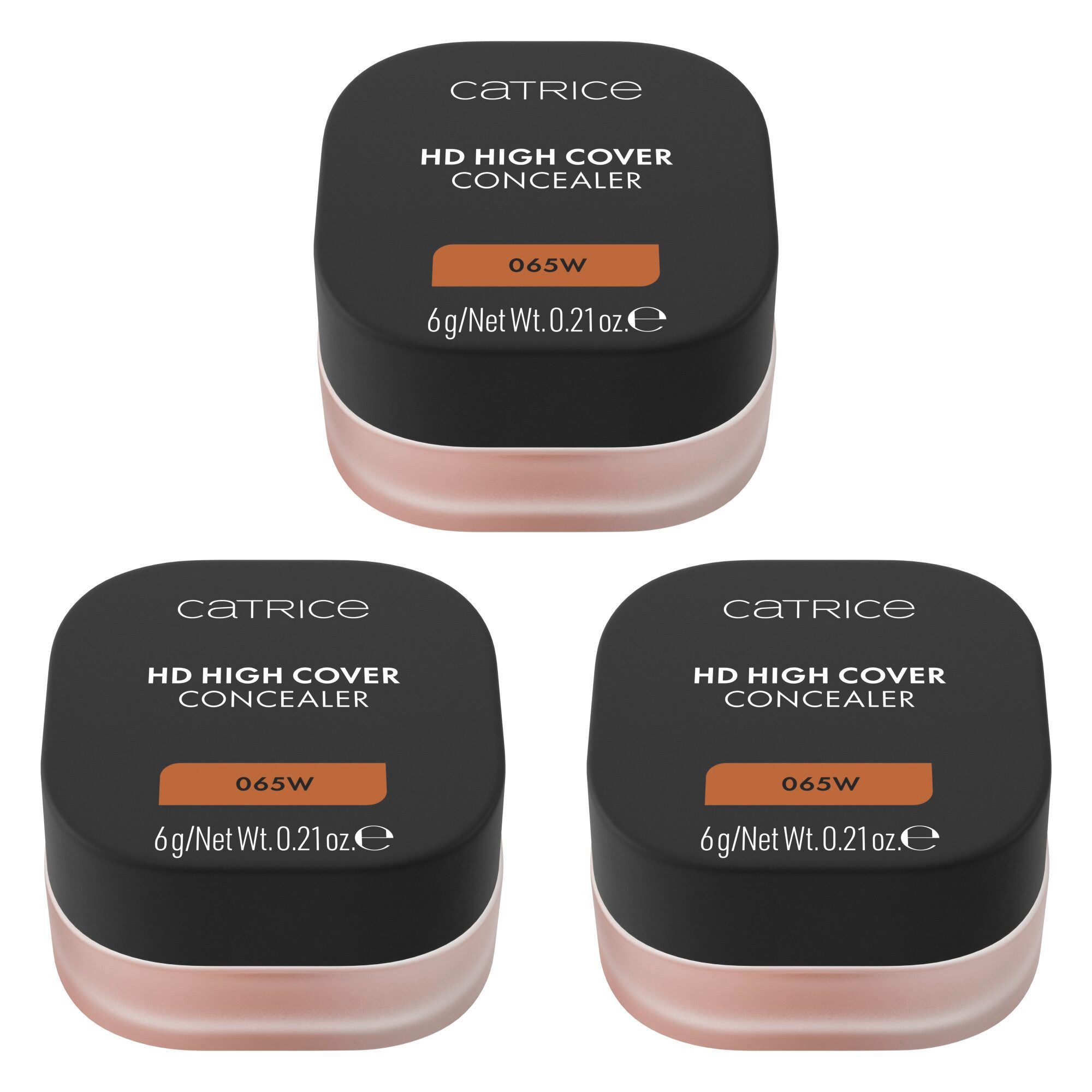 Catrice Concealer HD High Cover Concealer, 3-tlg.