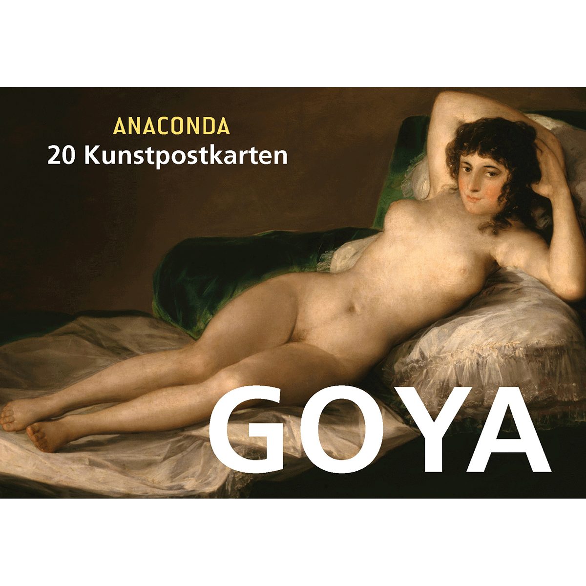 Anaconda Postkarte Postkartenbuch Francisco de Goya