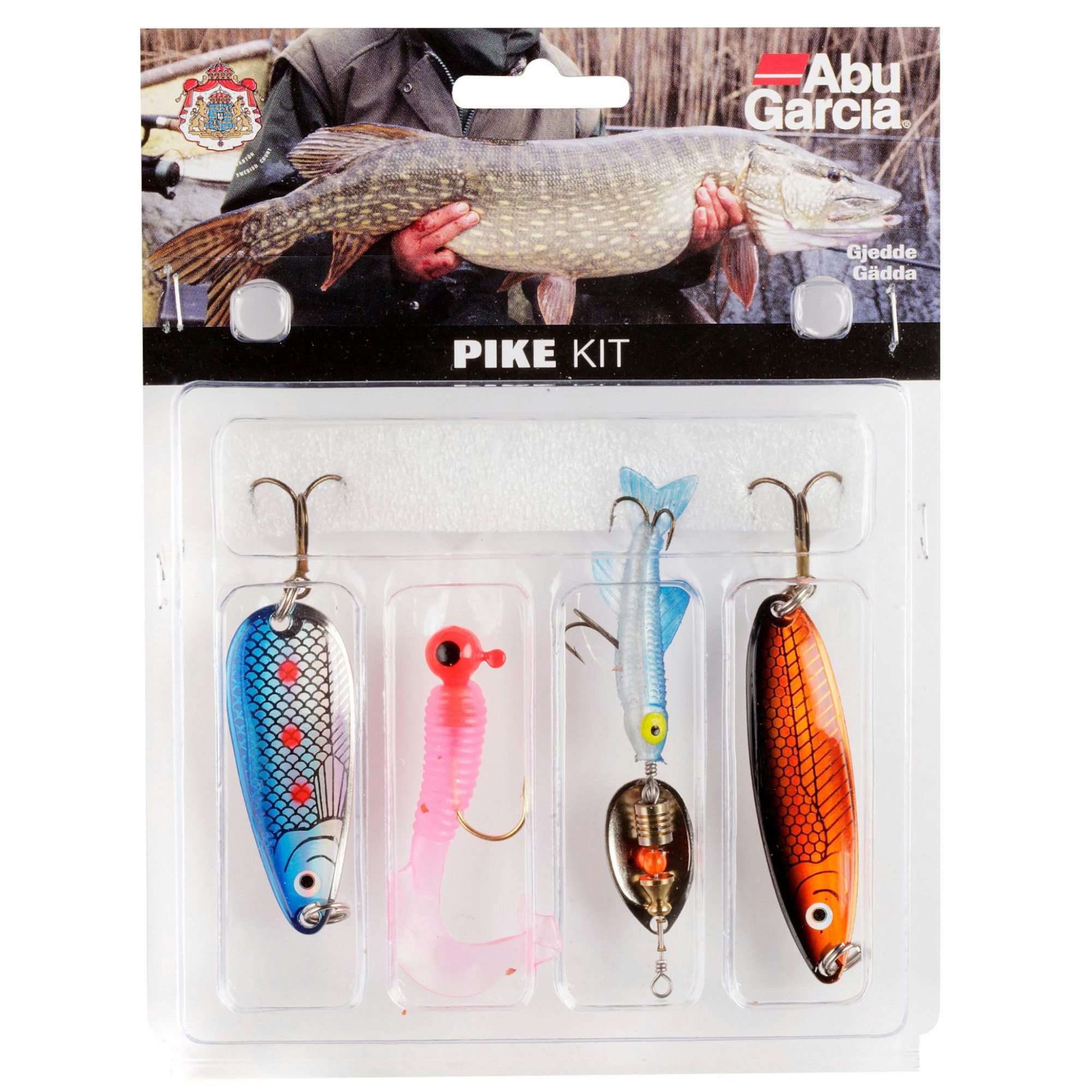 Kunstköder Abu Garcia Pike kit in 4-pack