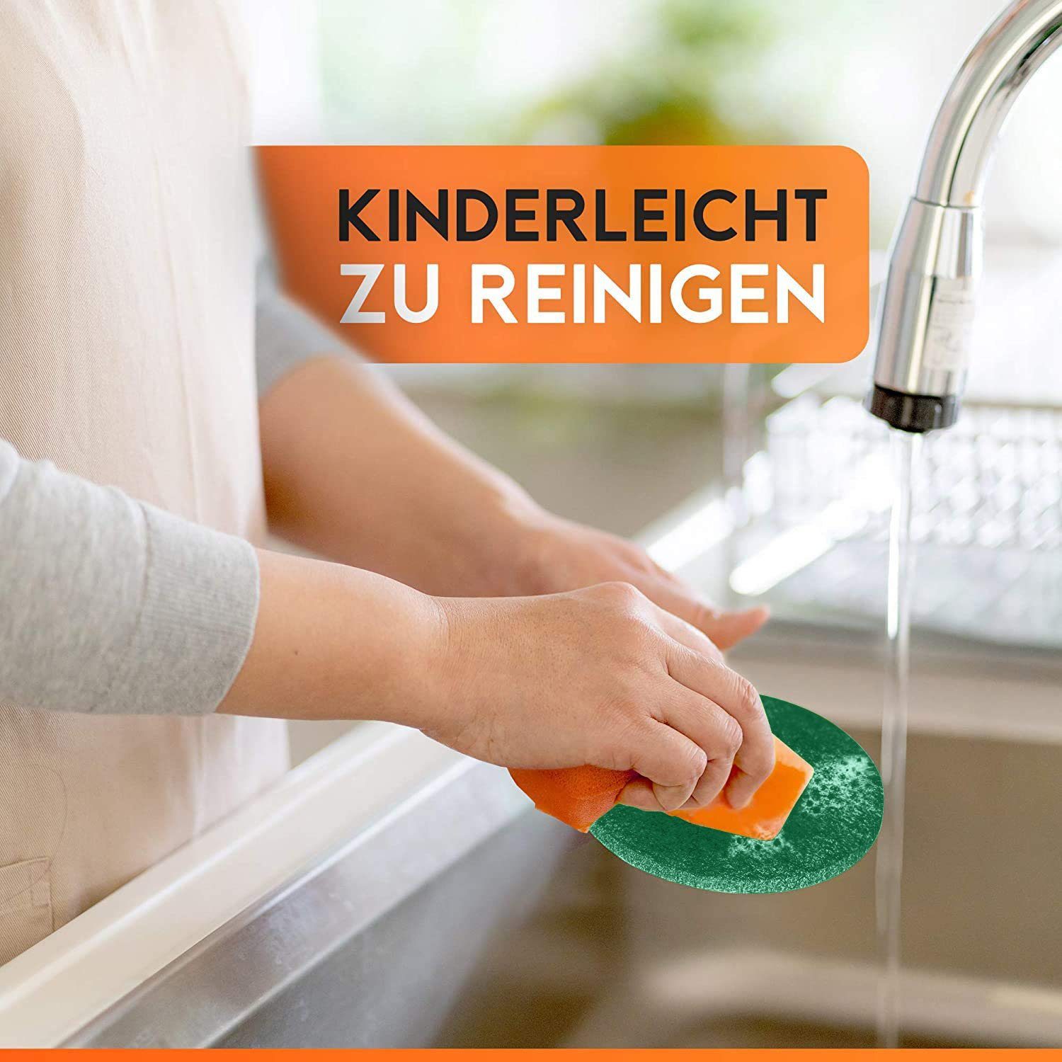 wortek Getränkeuntersetzer Filz-Untersetzer Rund für Gläser 10er Set + Box, Zubehör für Tisch & Gläser, Set, 10-tlg., waschbare Getränke Glasuntersetzer Gläser, Tischuntersetzer Filz 10 cm