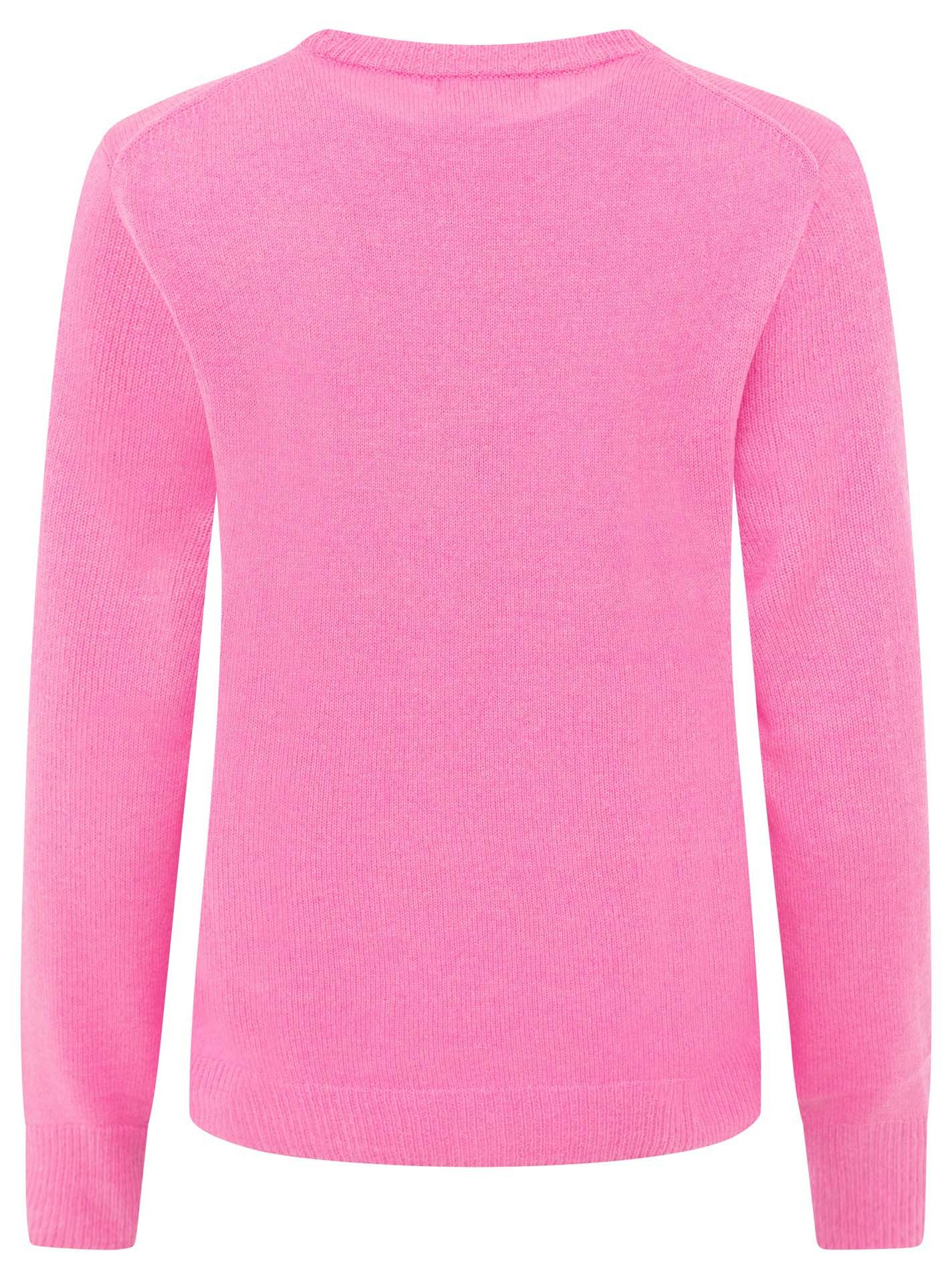 Zwillingsherz Kaschmirpullover 100% Kaschmir Pullover mit Herz