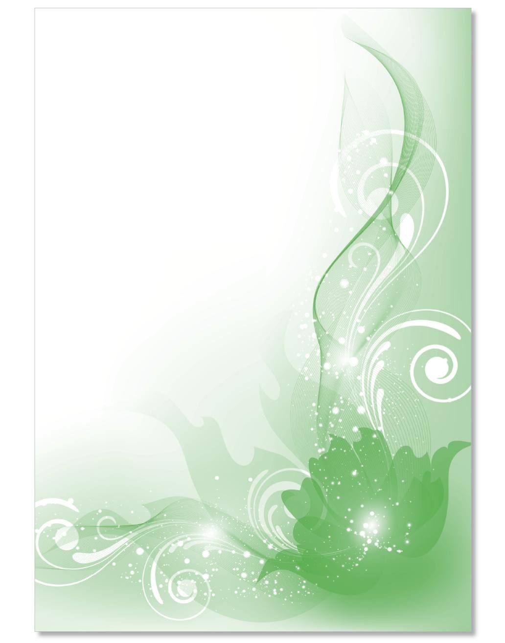 Briefpapier Motivpapier - Ornamente DIN A4, gut beschreibbar