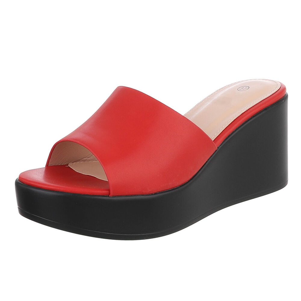 Ital-Design Moderne Wedge-Sandalen mit Plateau für Damen Plateausandaletten günstig online kaufen