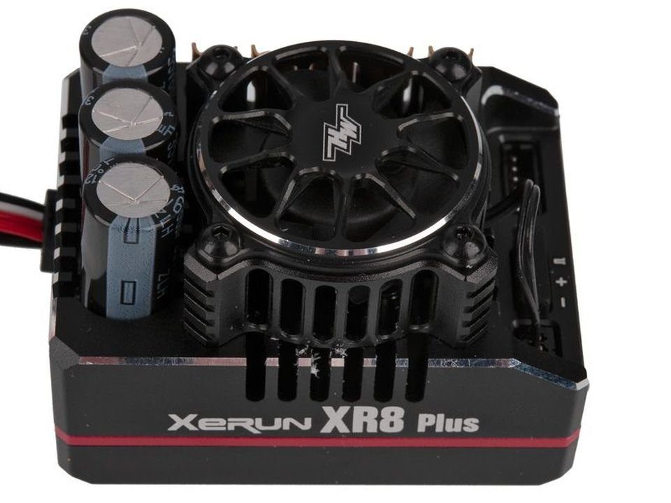 Hobbywing Hobbywing Xerun XR8 Plus G2 Brushless Regler 200A 2-6S LiPo für 1:8 RC-Fernsteuerung