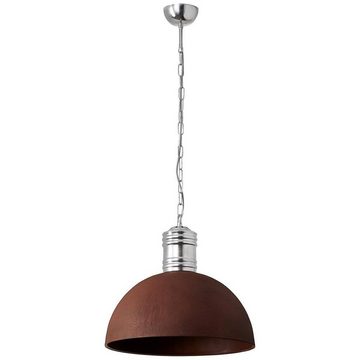 Brilliant Pendelleuchte Frieda, Lampe Frieda Pendelleuchte 51cm rostfarbend 1x A60, E27, 60W, geeign