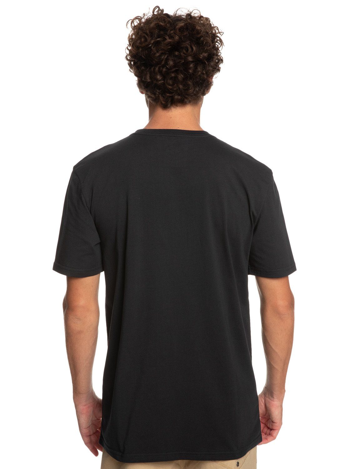 Circled Line Quiksilver Black T-Shirt