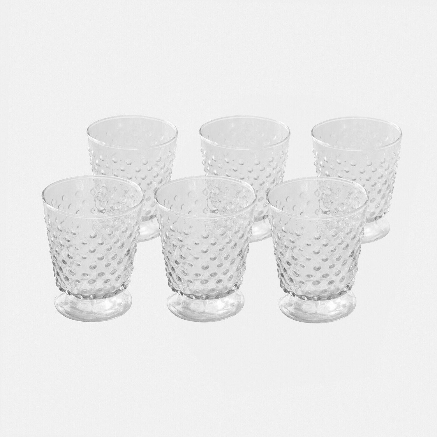 Mirabeau Glas Glas 6er Set Zaleema klar, Glas