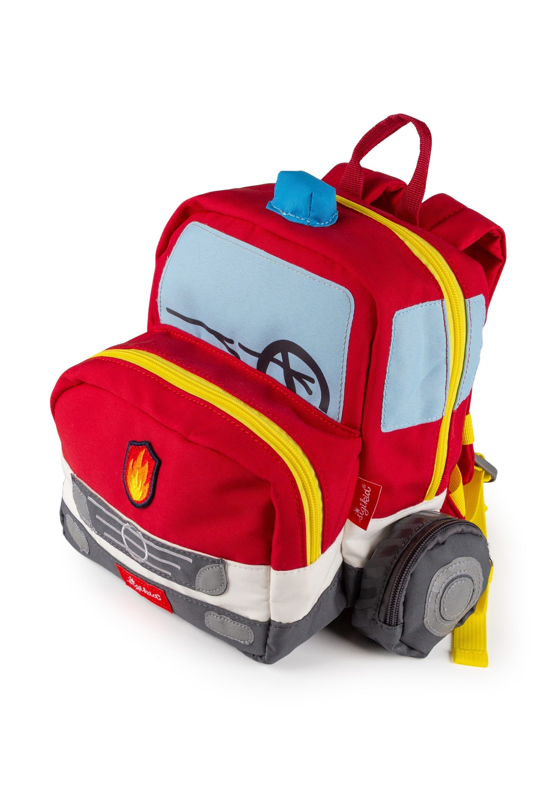 Sigikid Kinderrucksack Fahrzeuge 3,6 l für Kinder Unisex (1-tlg)
