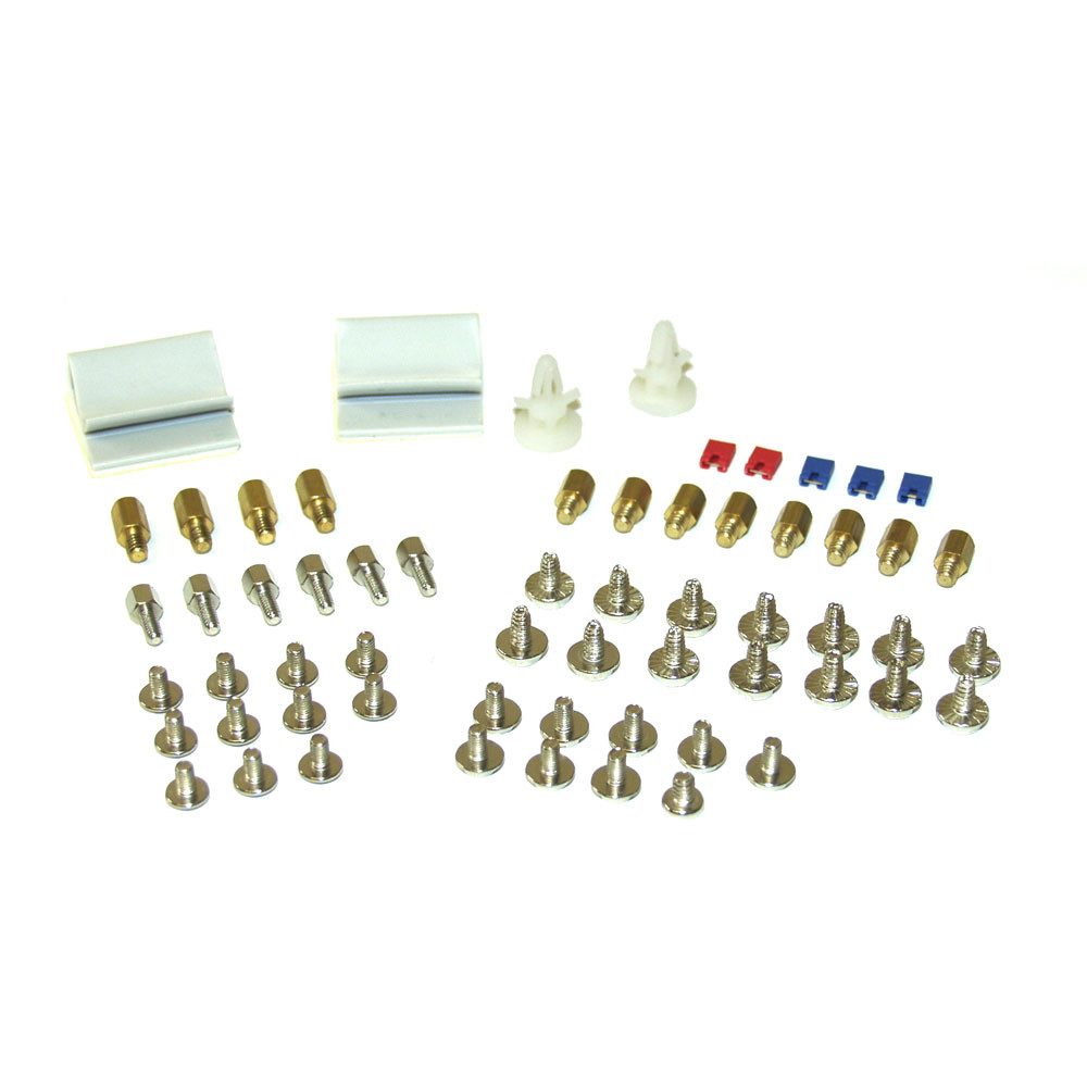 Inline Kabelbinder InLine® 77778 Schraubenset, mit Jumper, Klebeklipp etc.