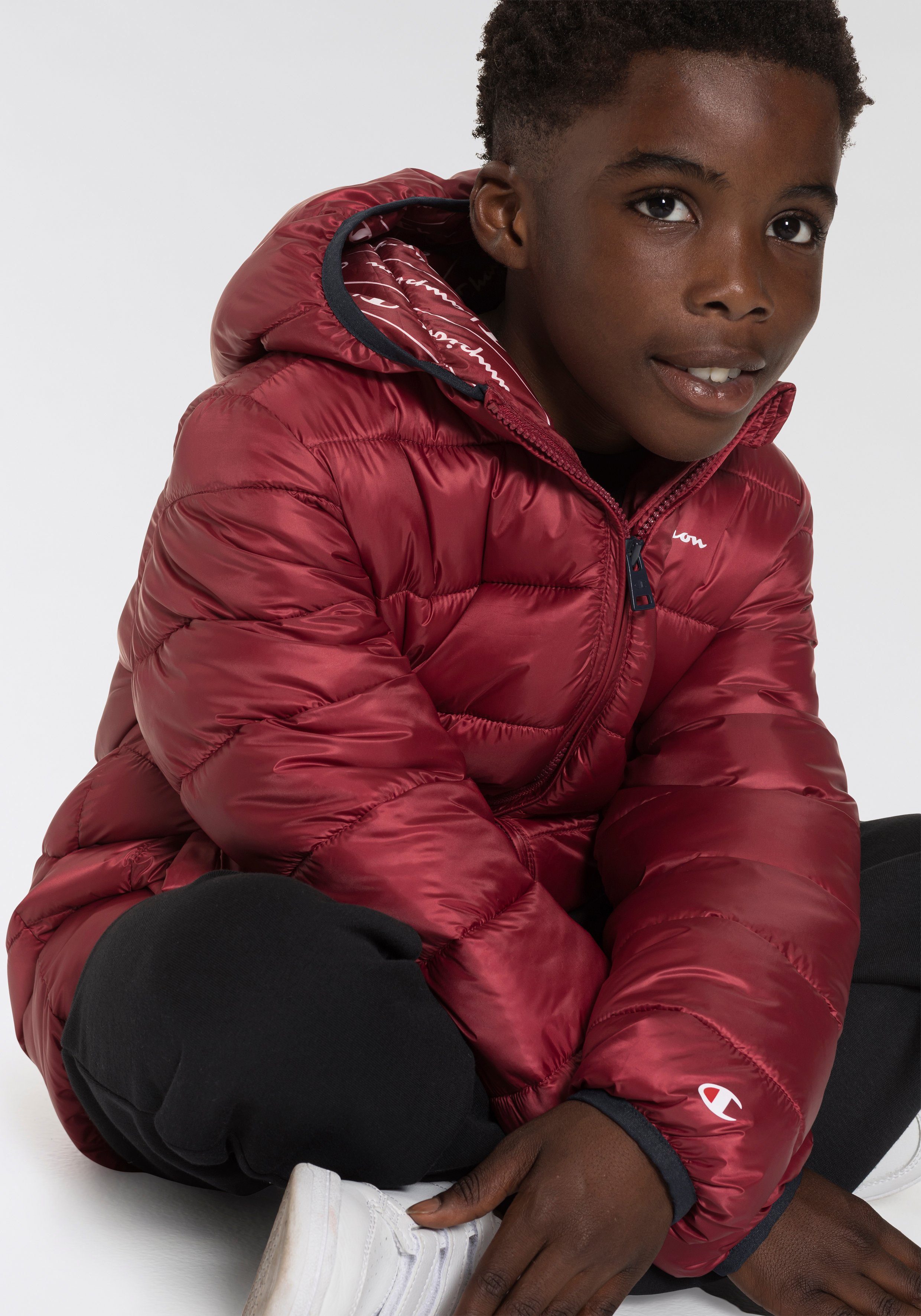 Steppjacke Champion rot Kinder