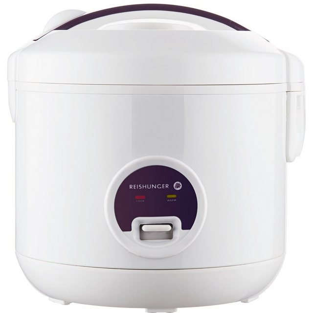 Reishunger Reiskocher – Reiskocher, 500 W, Mit Dampfgarfunktion & Warmhaltefunktion