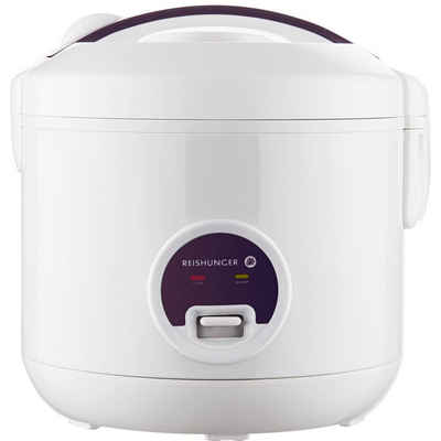 Reishunger Reiskocher - Reiskocher, 500 W, Mit Dampfgarfunktion & Warmhaltefunktion