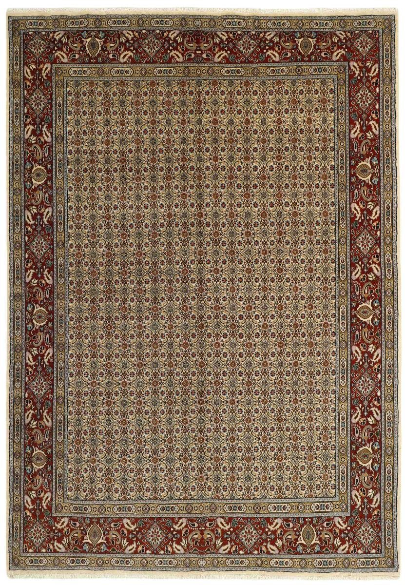 Orientteppich Moud Mahi Perserteppich, Nain 205x296 Trading, Höhe: mm / Handgeknüpfter Orientteppich 12 rechteckig