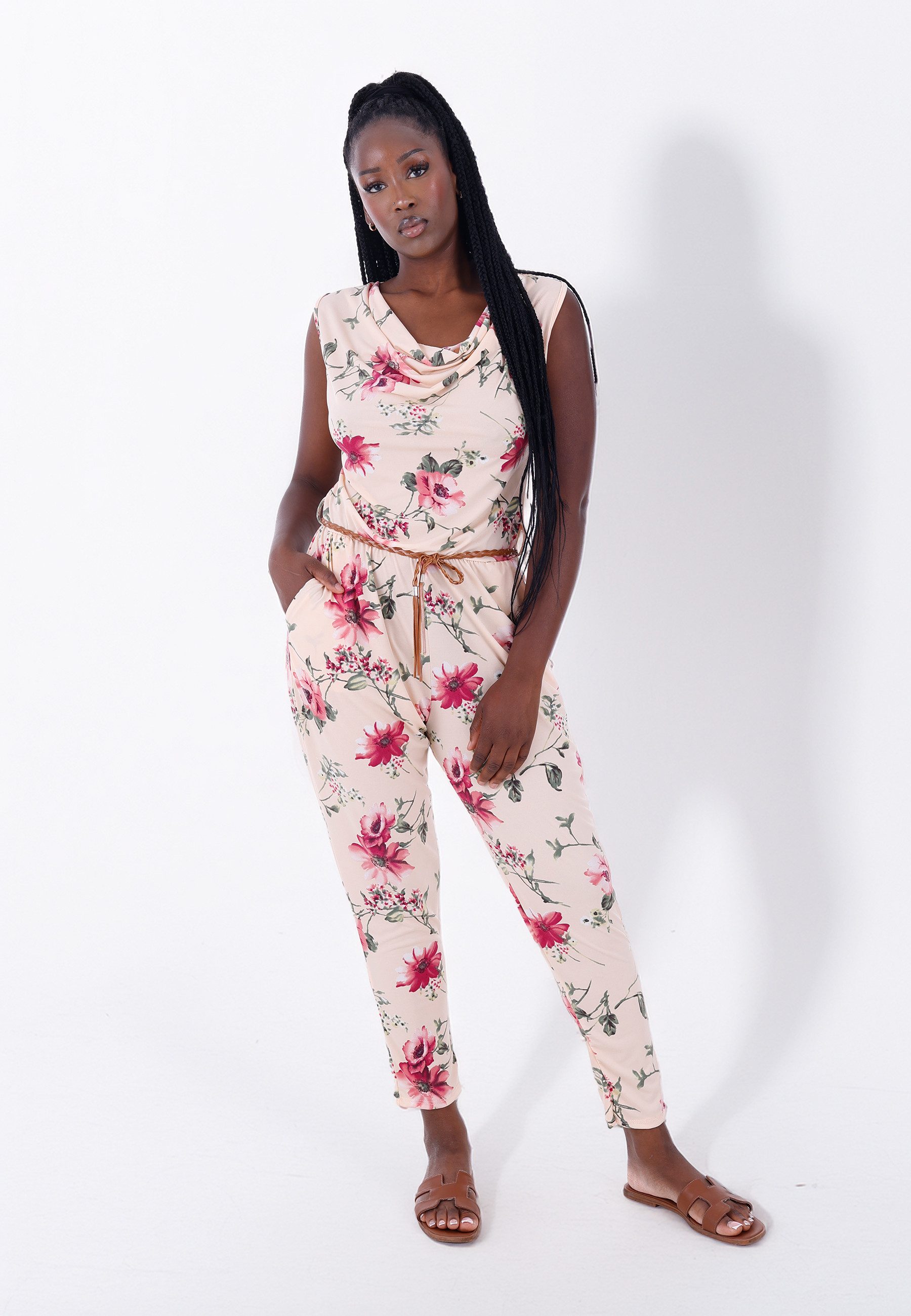 YC Fashion & Style Jumpsuit gemusterter günstig online kaufen