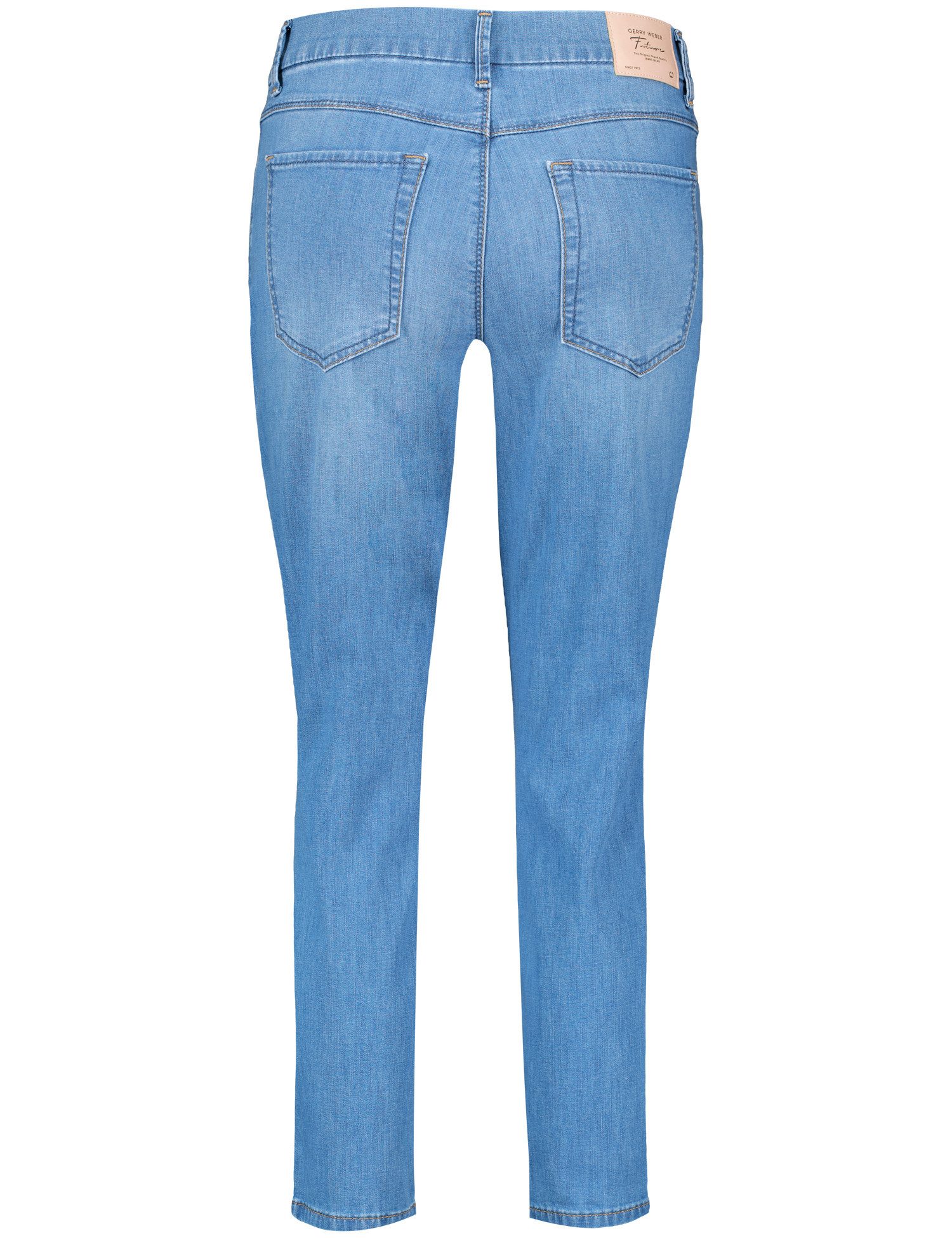 GERRY WEBER Bequeme Jeans HOSE JEANS VERKUERZT