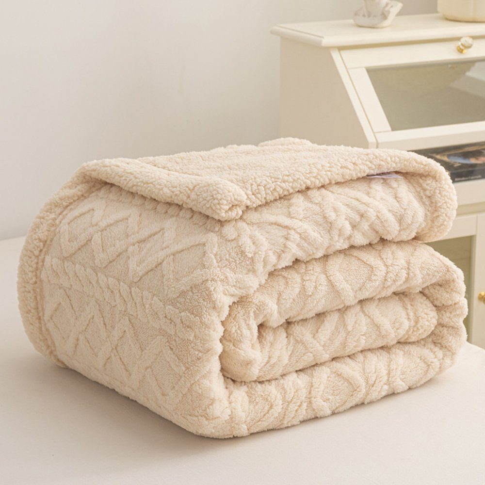 Wohndecke Kuscheldecke Flauschig Sofaüberwurf 150x200cm, Weich günstig online kaufen