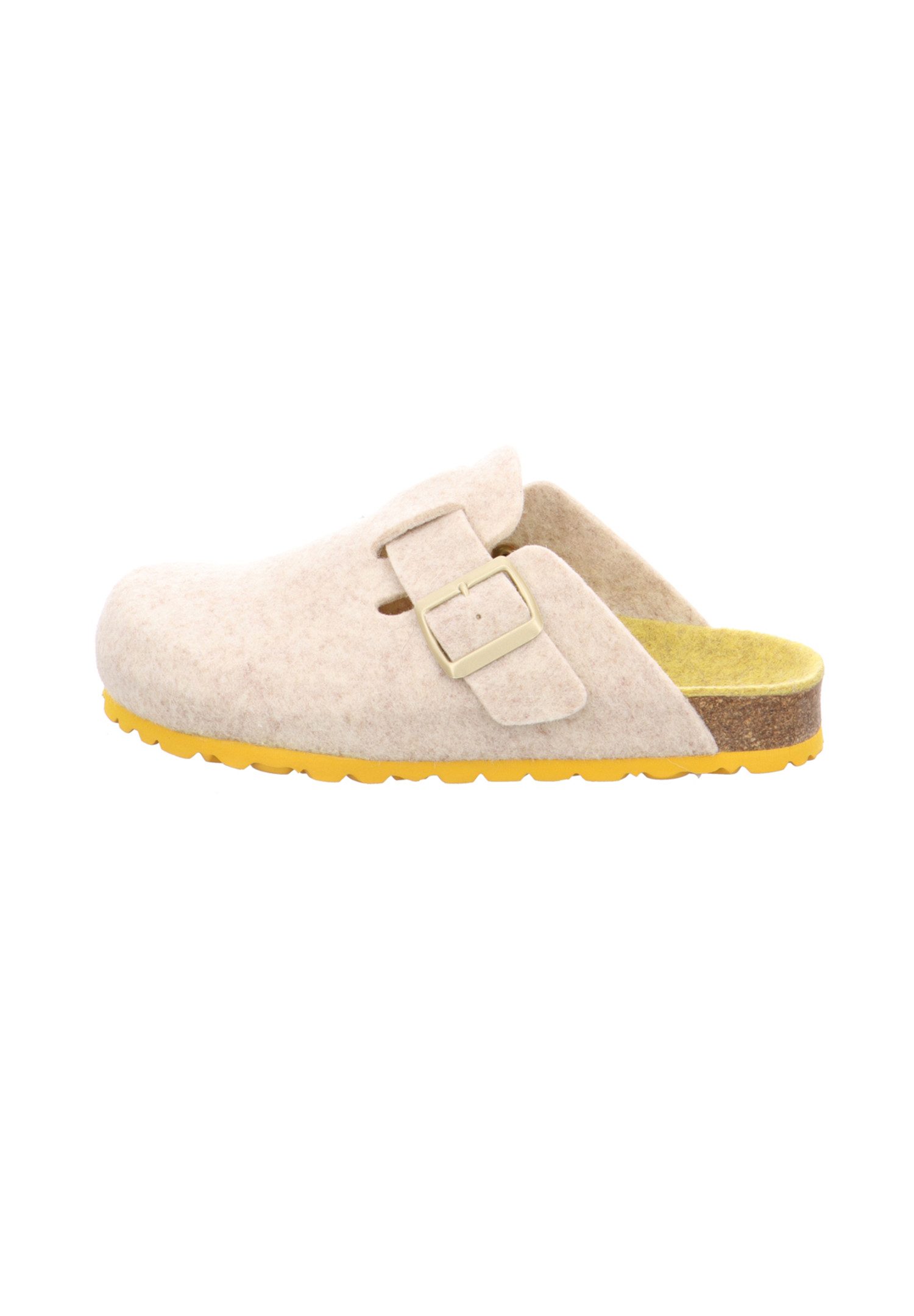 natural Sense Clogs Tieffußbett Filz Wintersportschuh
