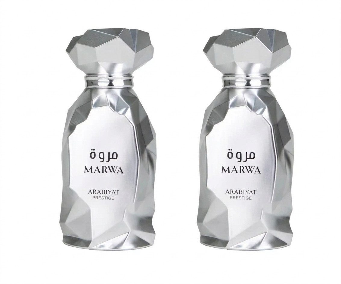 My Perfumes Eau de Parfum Marwa Eau de Parfum 2er Set – Zitrisch & Holzig Duftduo, 2-tlg., Frisch-würziger Signature Duft im praktischen 2er Set