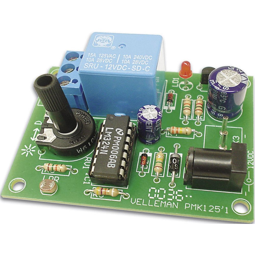 Sensor Whadda WSL125 Dämmerungsschalter Bausatz