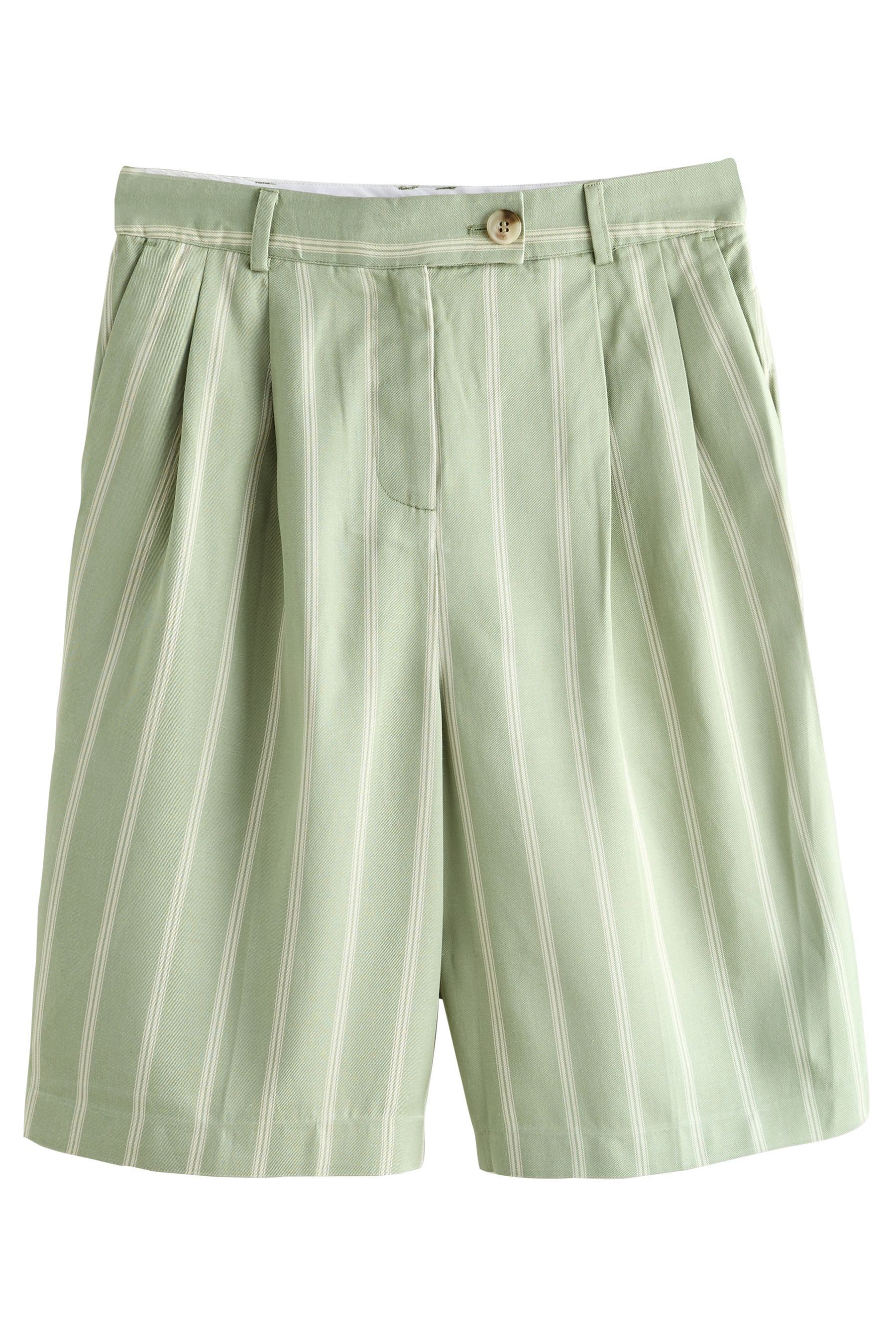 Next Bermudas N. Premium Bermudashorts aus Leinenmischung (1-tlg)