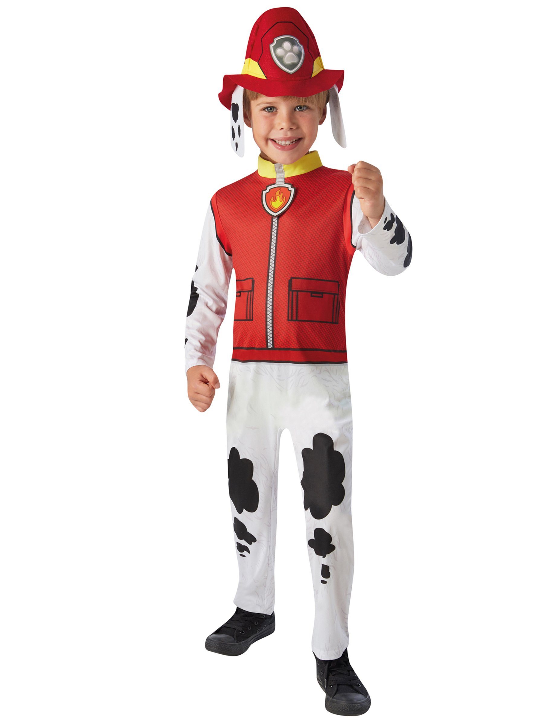 Rubie´s Kostüm Paw Patrol Feuerwehr Kostüm Marcus Pat'Patrouille rot-weiß
