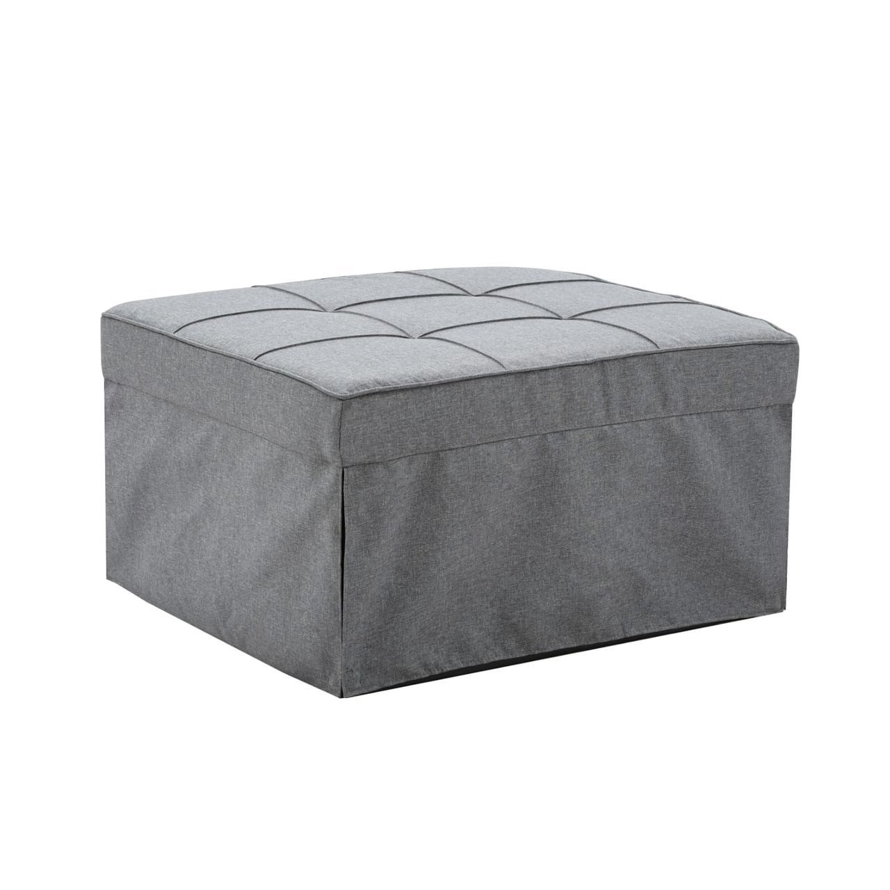 Prestige Schlafsofa 2 in 1 Schlafsofa Dunkelgrau 67x76x41cm, 1 Stück, 2-in-1 Funktion, Umklapptechnik, platzsparend
