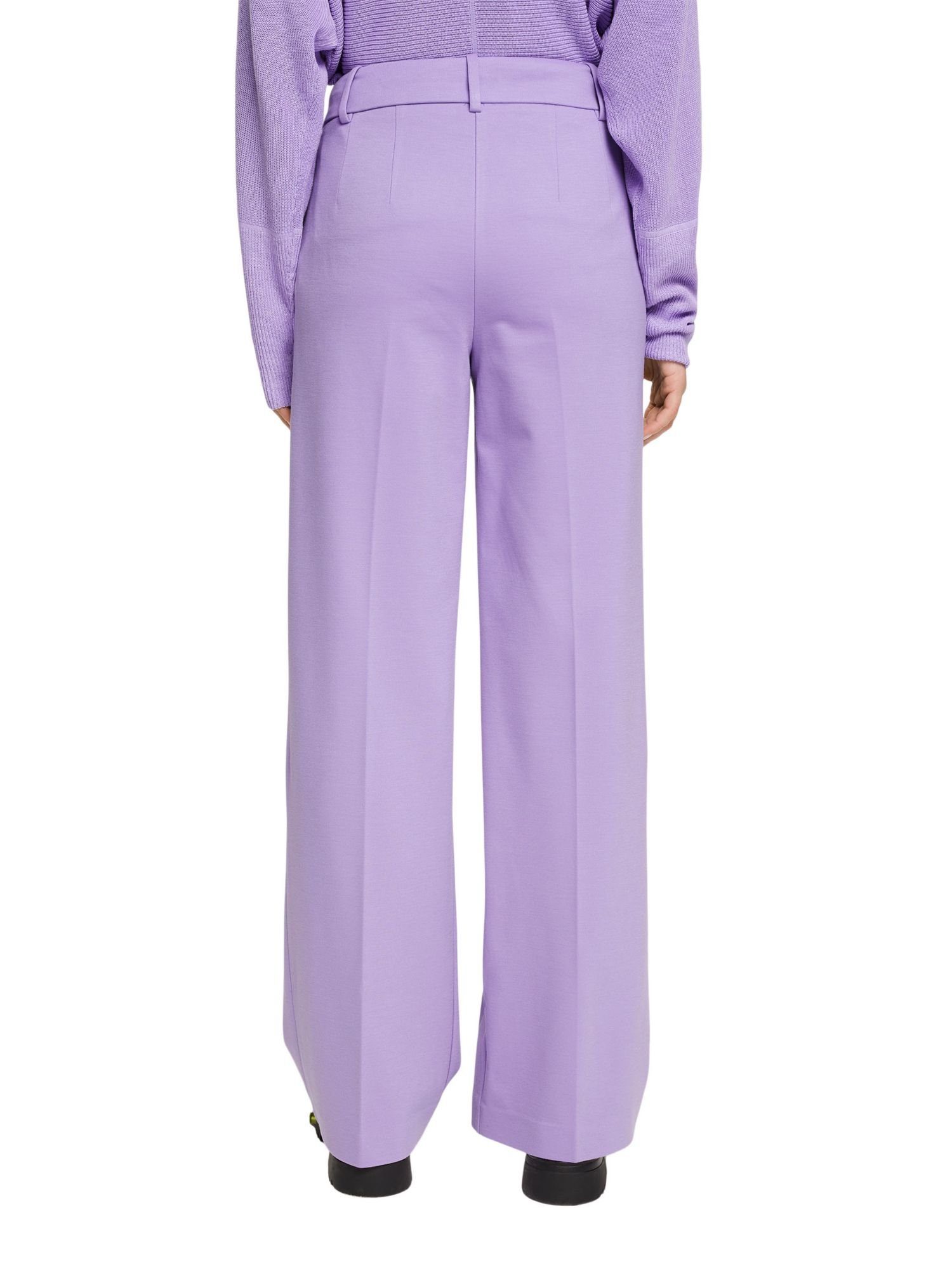 PUNTO Collection Anzughose geradem mit LAVENDER Match Esprit Mix SPORTY Bein Hose &