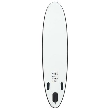 vidaXL Schlauchboot Aufblasbares Stand Up Paddle Board Set Schwarz und Weiß