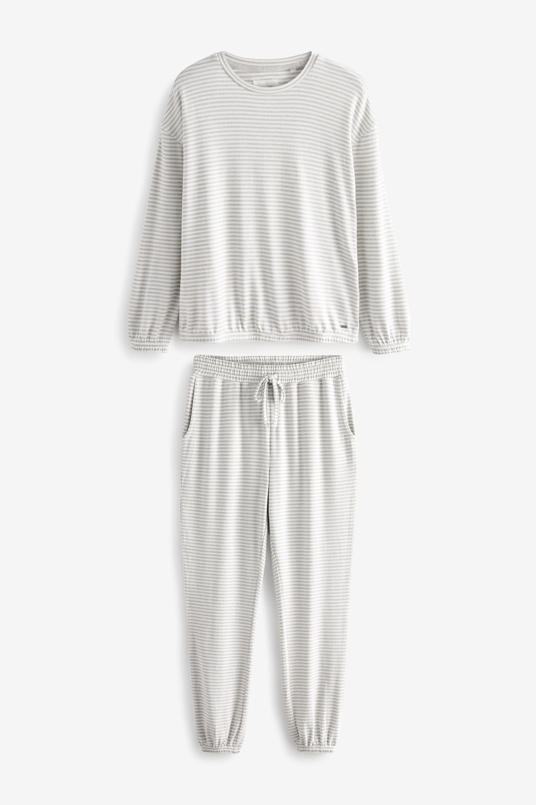 Next Pyjama Bequemer und Grey (2 Pyjama tlg) superweicher