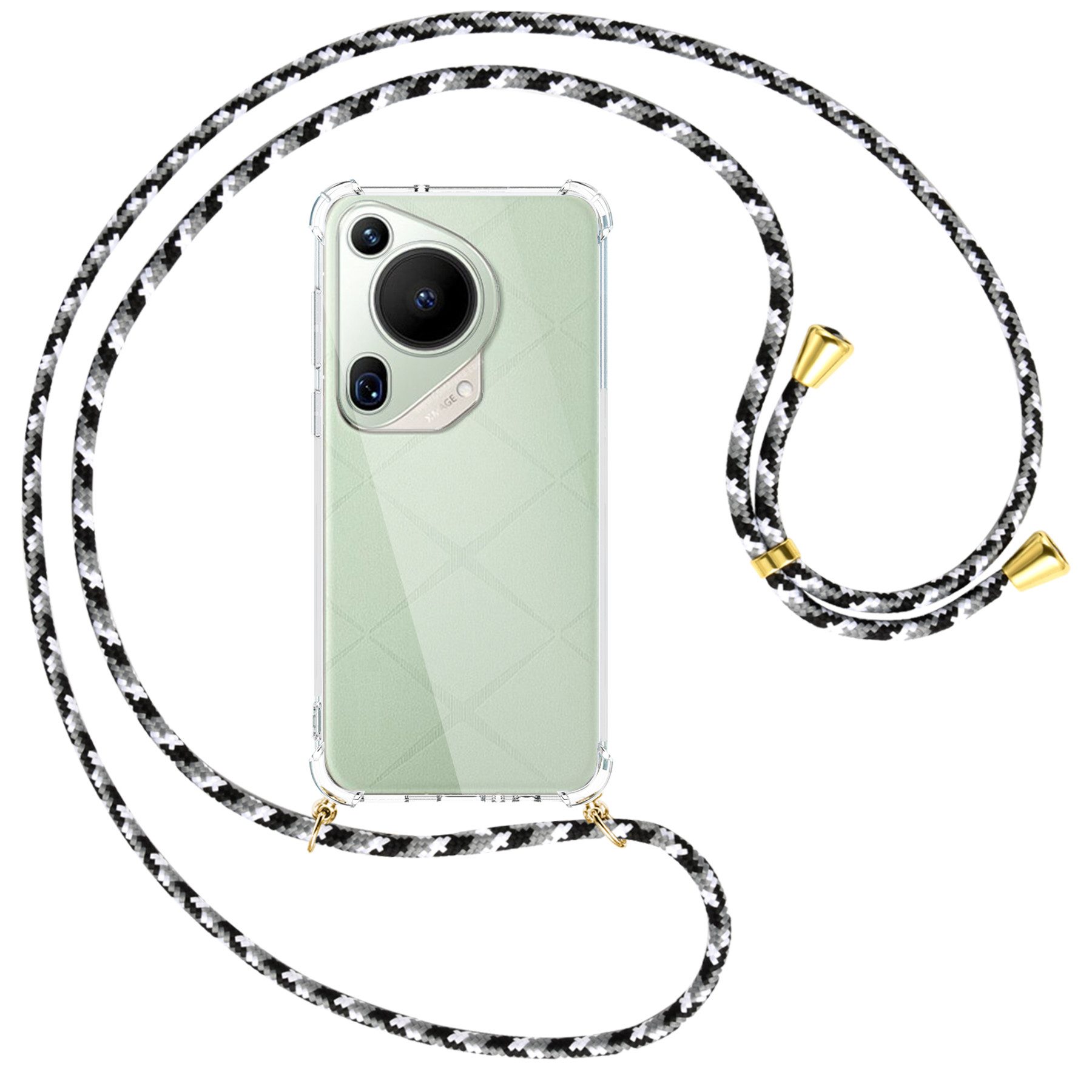 mtb more energy Handykette für Huawei Pura 70 Ultra [NC-866-G], Umhängehülle mit Band [NC-866-G]