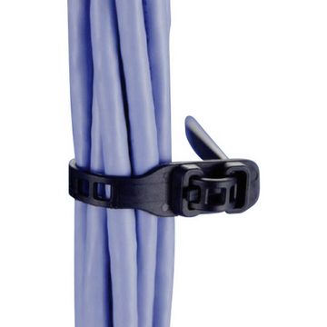 HellermannTyton Kabelbinder SOFTFIX®-Kabelbinder lösbar Lösbar, Sehr flexibel, mit Rückschlauföse