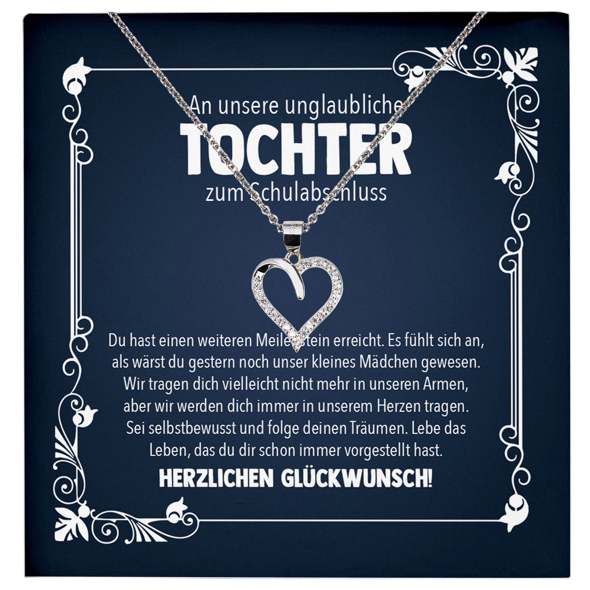 22Feels Schmuckset Unsere Tochter Schulabschluss Geschenk günstig online kaufen