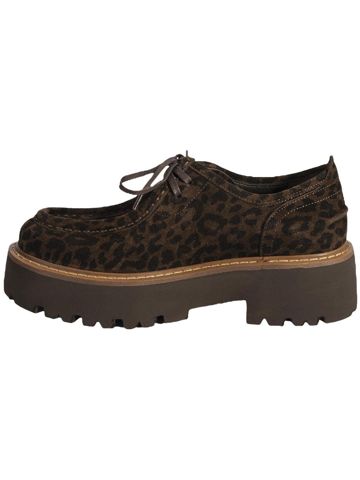 Desa Desa Damen-Slipper aus Lackleder – Elastische Schnürsenkel, flacher Ab Mokassin – Bild 3 von 5