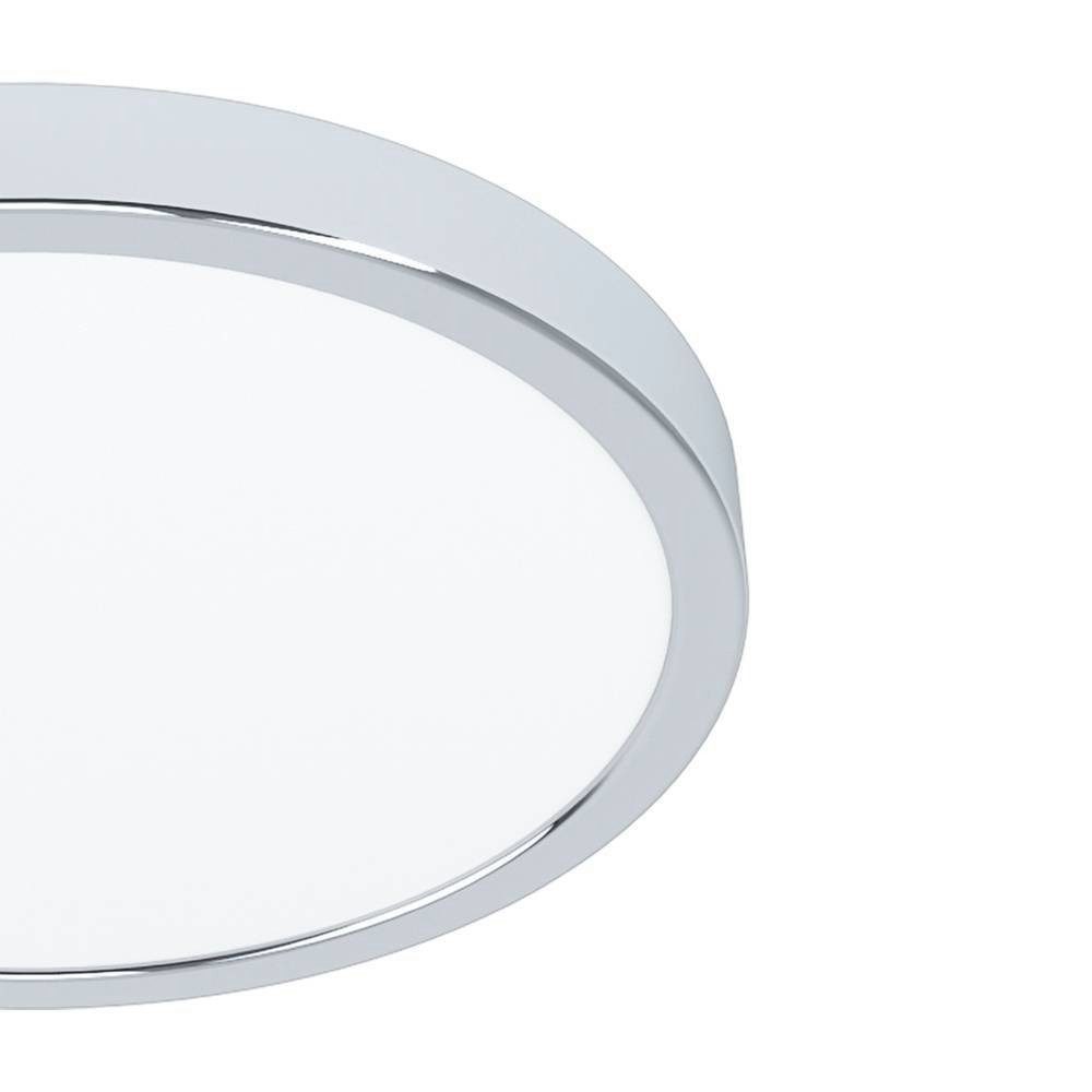 EGLO Deckenleuchte FUEVA 5 Deckenlampe, IP44, geringe Aufbauhöhe, 20 Watt, Rund, LED fest integriert, Neutralweiß, Aufbauleuchte, Badezimmer, Bad-Deckenlampe, m – Bild 4 von 5