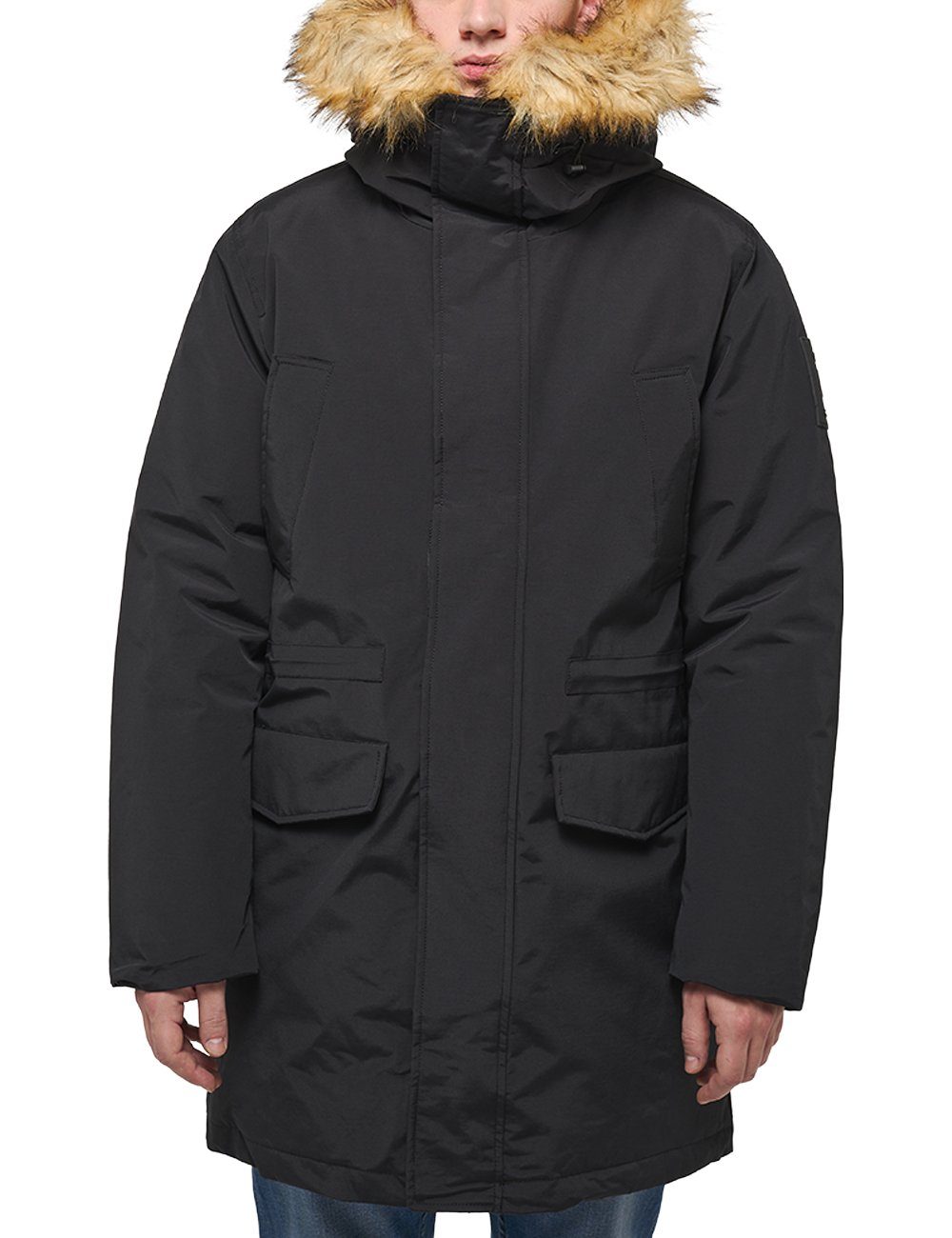 MUSTANG Parka Style David Artic Parka schwarz