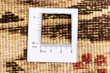 Orientteppich Ziegler rund - 248 x 239 cm - dunkelrot, morgenland, rund, Höhe: 6 mm, Wohnzimmer, Handgeknüpft, Einzelstück mit Zertifikat