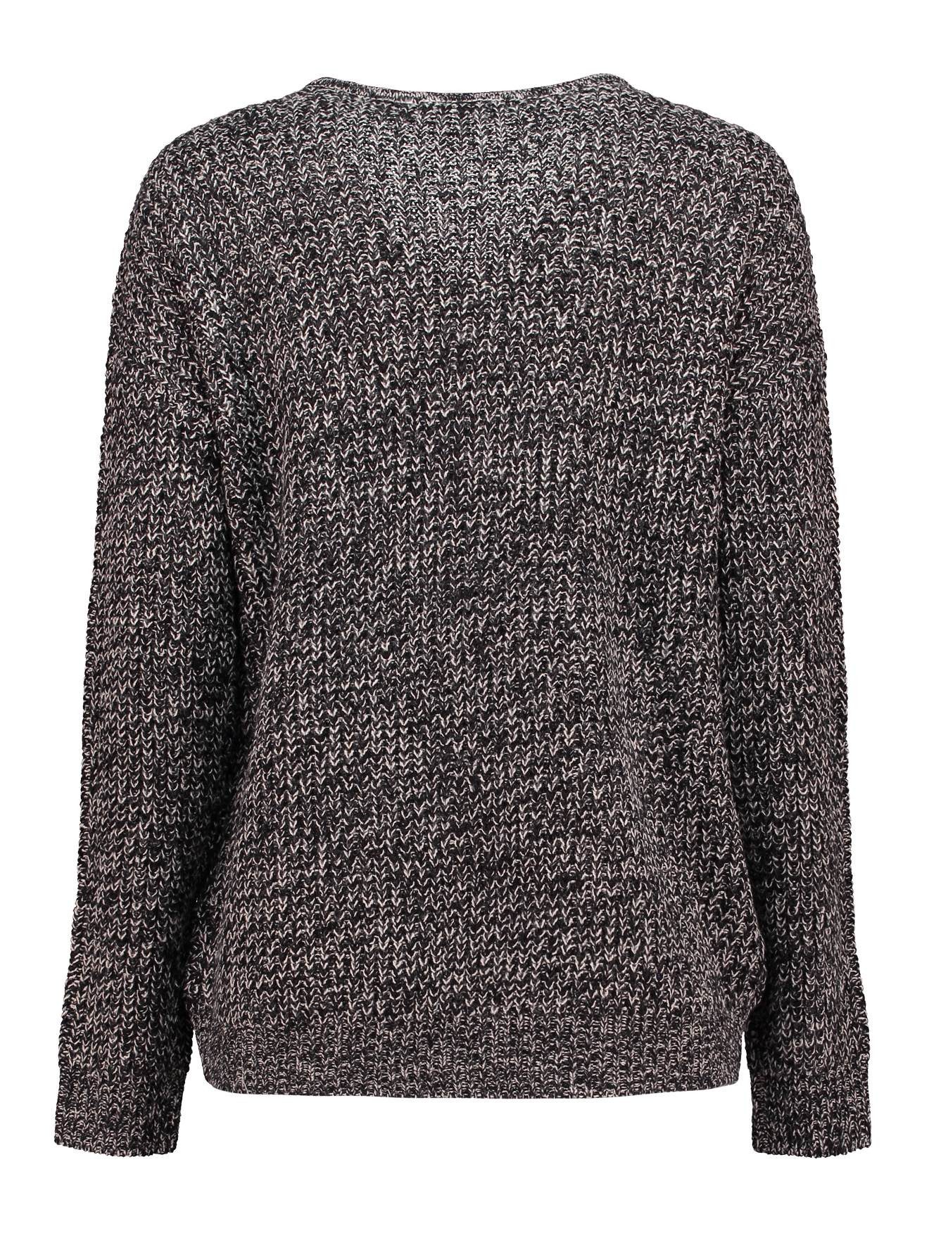 HaILY’S Strickpullover Grobstrick V-Ausschnitt Swaeter Pi44pa günstig online kaufen