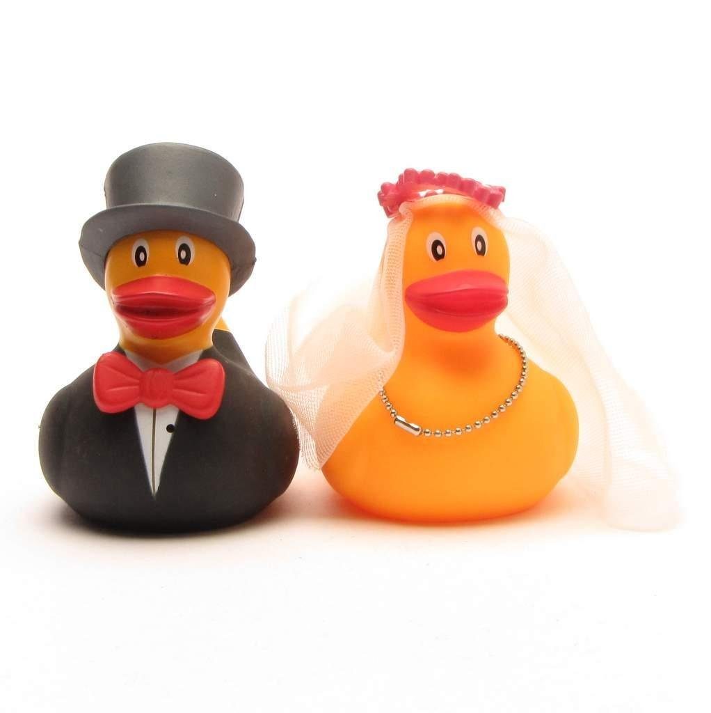 Badespielzeug und Duckshop Bräutigam Braut