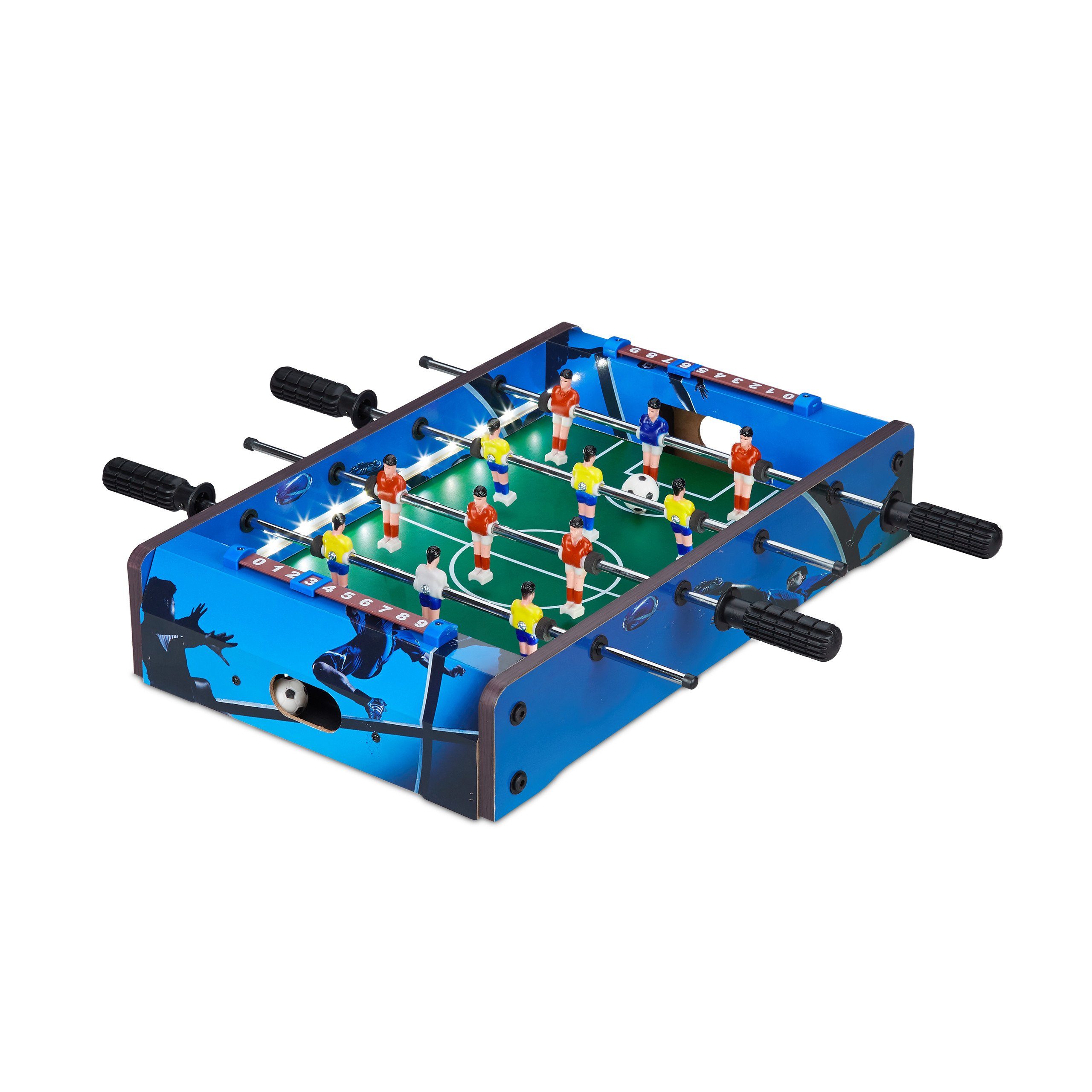 Klapp Kicker Folding soccer light Tischkicker Kickertisch Tischfußball  klappbar