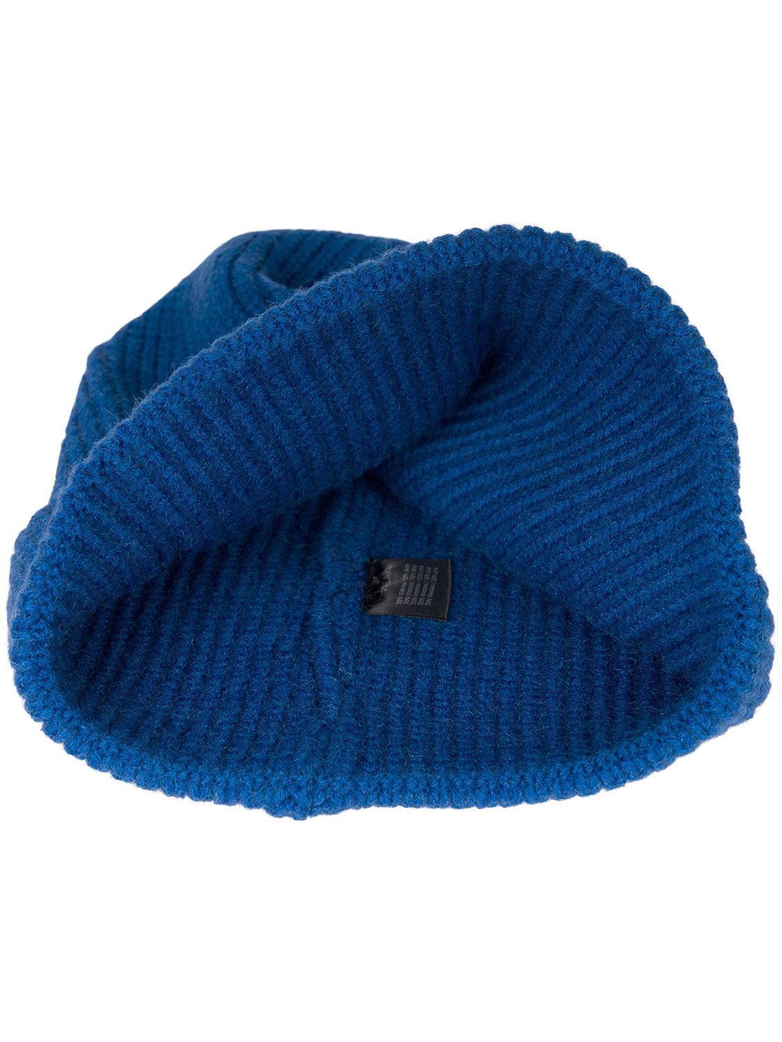 styleBREAKER Strickmütze Feinstrick Beanie Mütze mit Krempe (1-St) – Bild 2 von 5