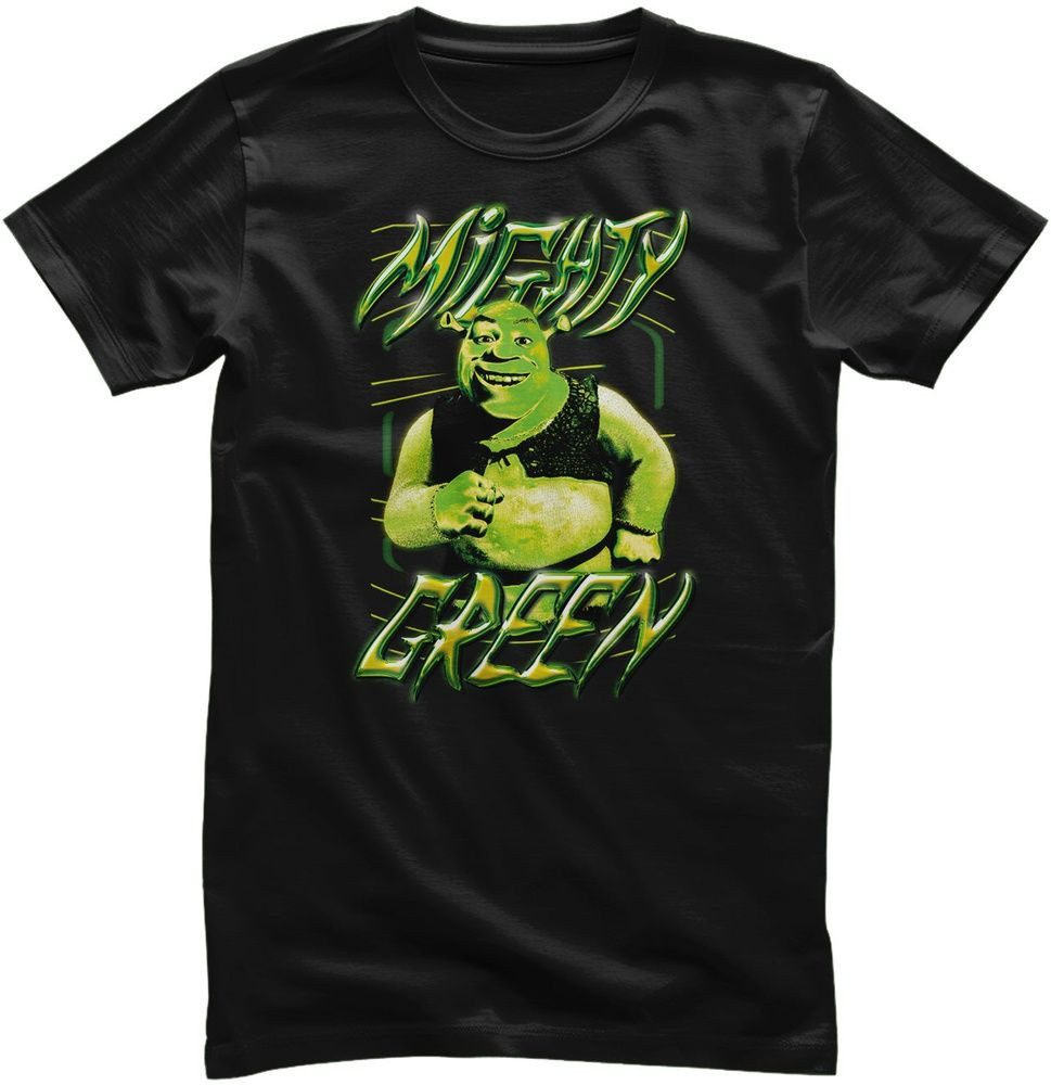 Shrek T-Shirt Mighty Green Graffiti T-Shirt