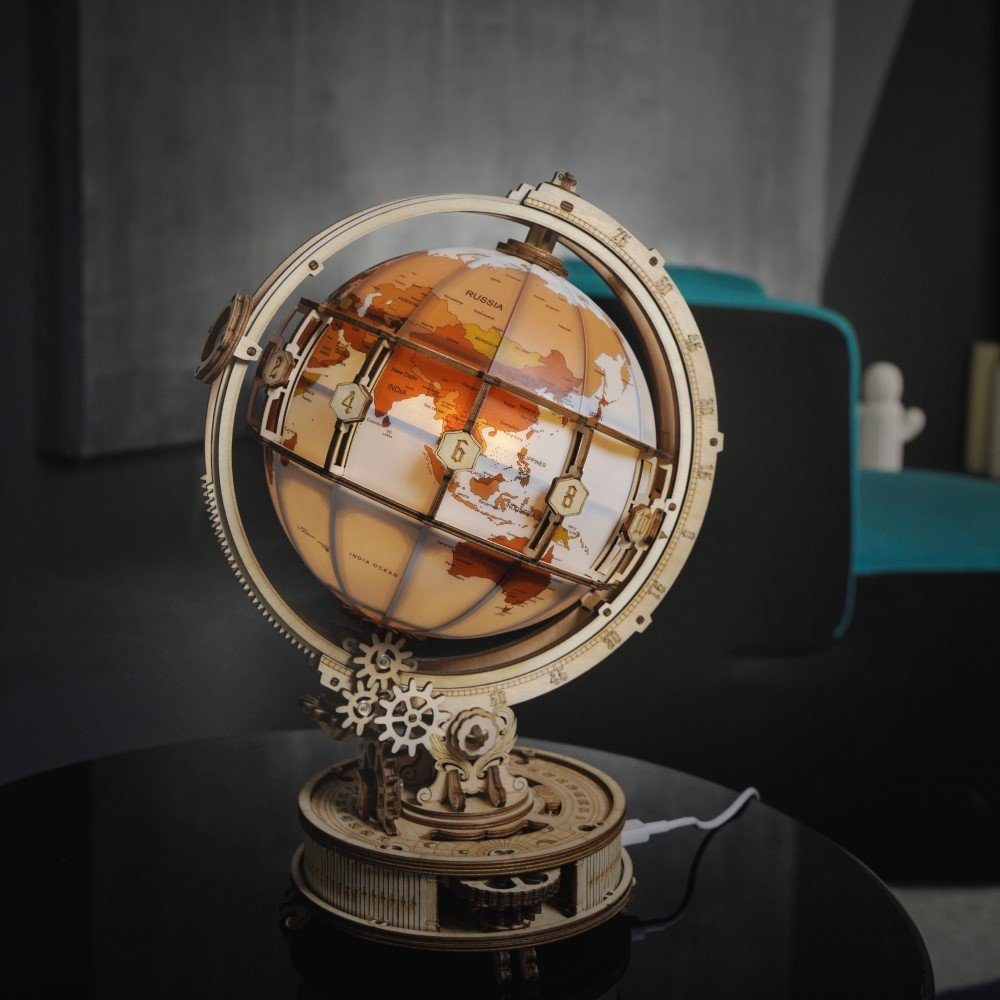 180 Globe, 3D-Puzzle Puzzleteile Luminous Robotime ROKR