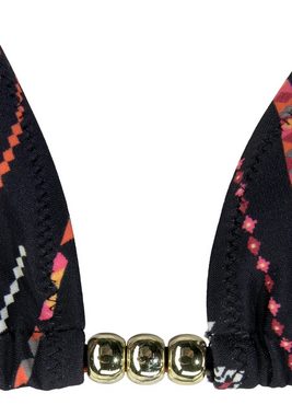 Buffalo Triangel-Bikini mit Perlen-Accessoires