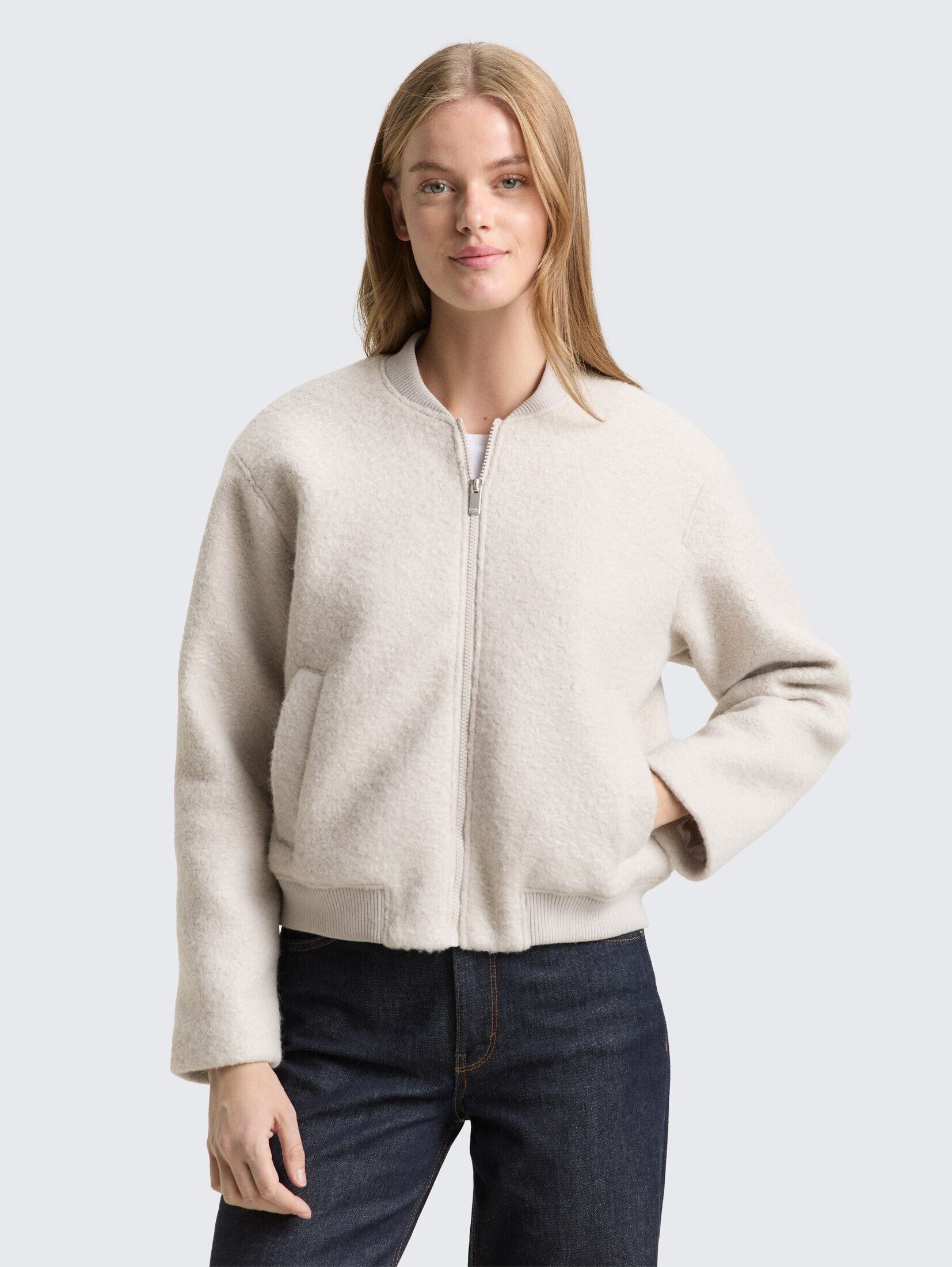 TOM TAILOR Denim Sommerjacke Jacken Bouclé Bomberjacke günstig online kaufen