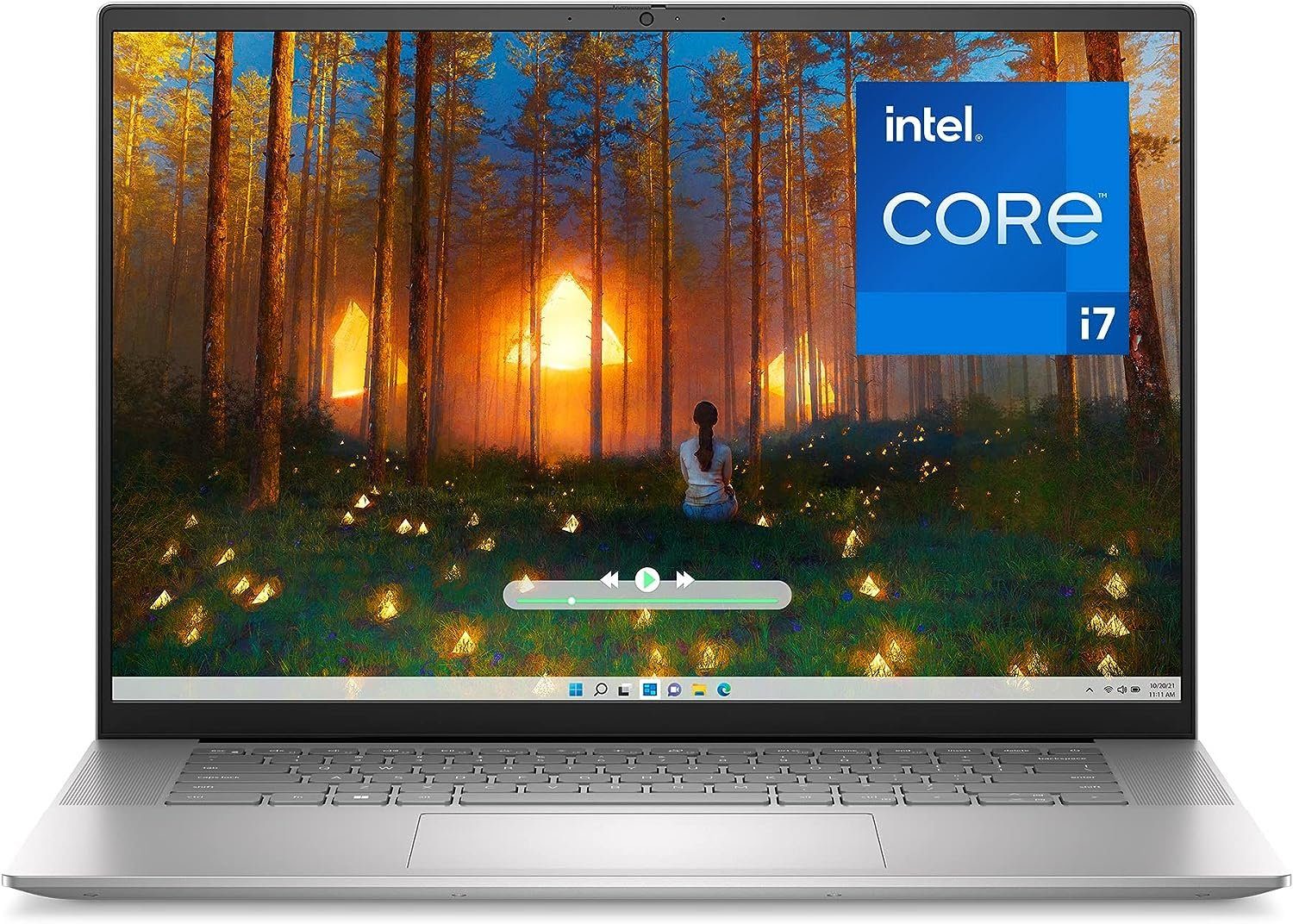 Dell Fingerabdruckleser Notebook (Intel Core i7 1360P, Iris Xe Graphics, 1000 GB SSD, 16GB RAM, Leistungsstarker mit schlankem Design, Brillantem Full-HD)
