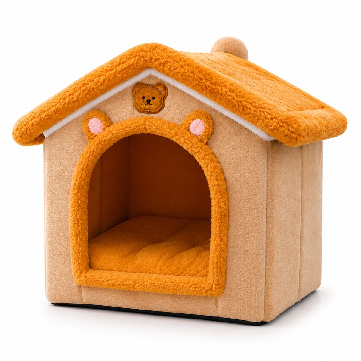 R2 Invest Tierhaus Haustierhöhle für Katzen und kleine Hunde 33 x 29 x 26 cm von R2 Invest
